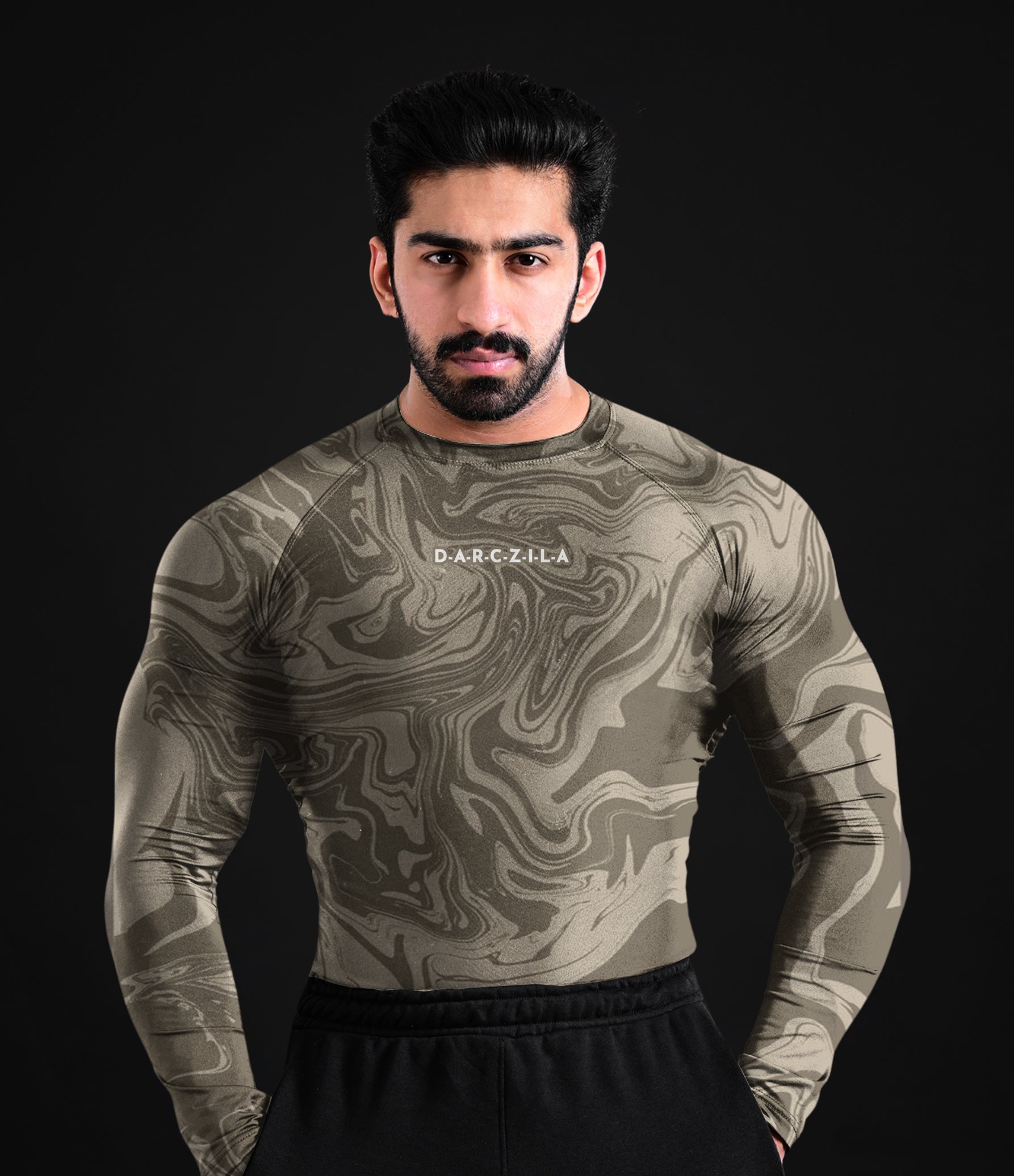 Pack of 5 Shadow Compression Shirts