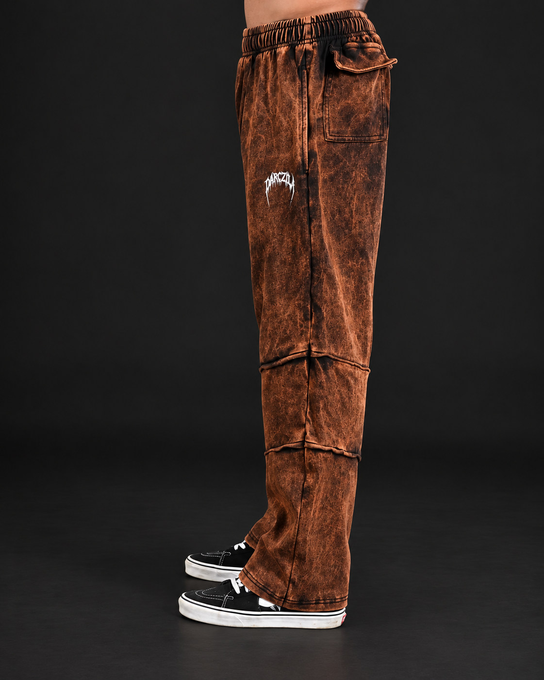 DARCZILA Heavy Wash Baggy Trouser