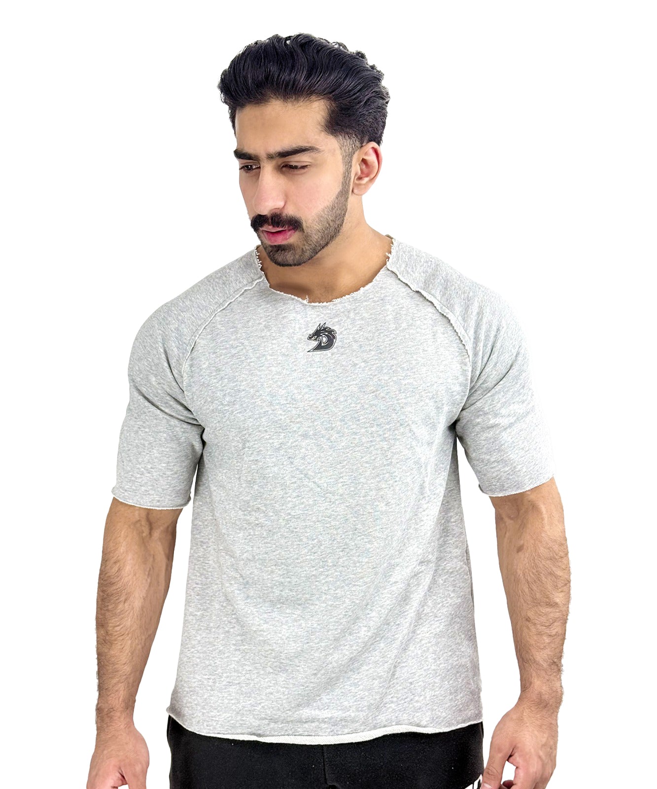 Oversized Cut Shirt (GREY)