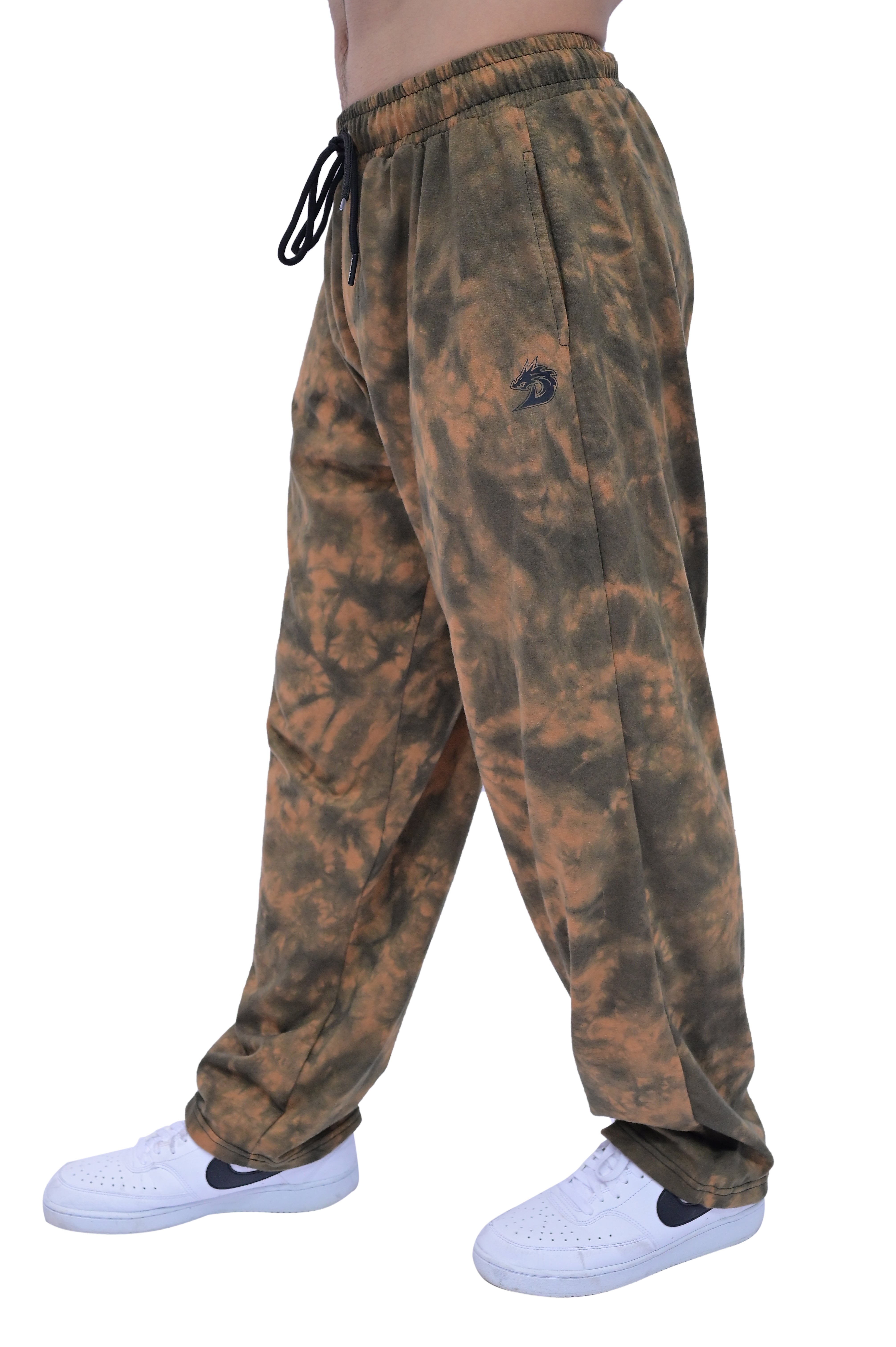Tie Dye Trouser (Brown)