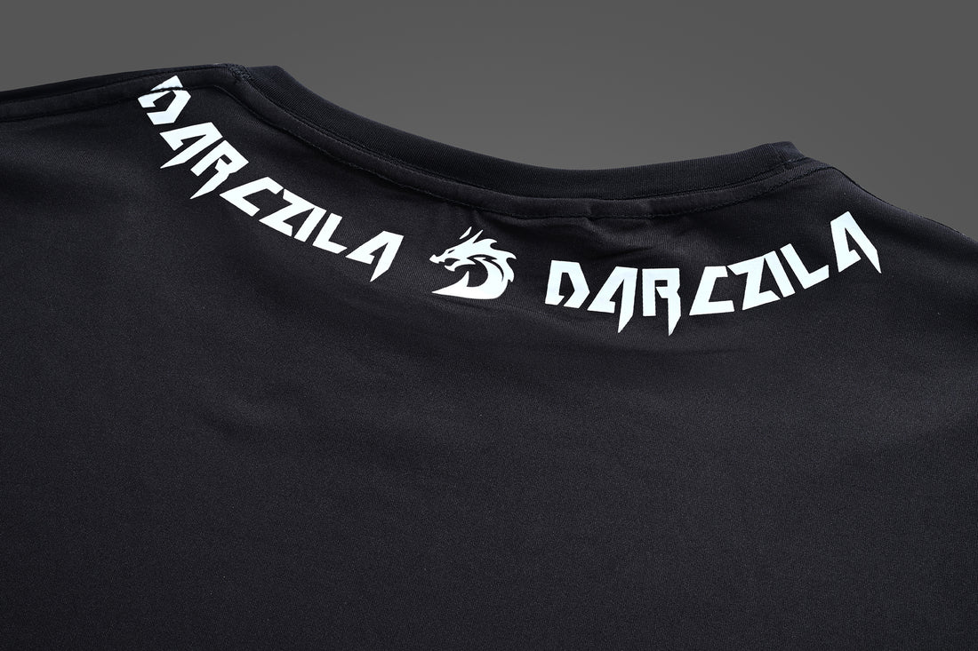 Black Compression Gym T-Shirt for men and gym wear