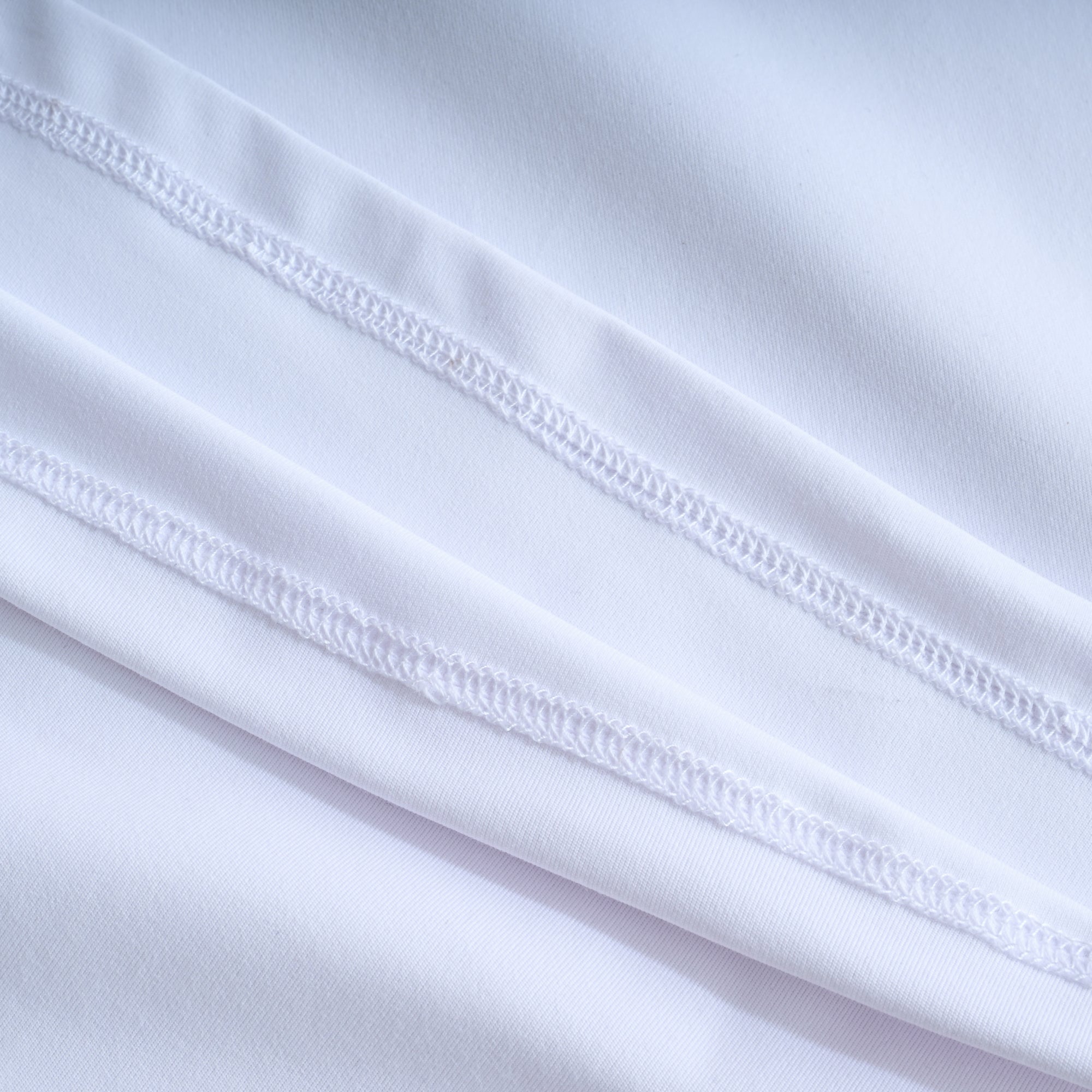 Classic White Compression T-Shirt for athletic performance and workouts