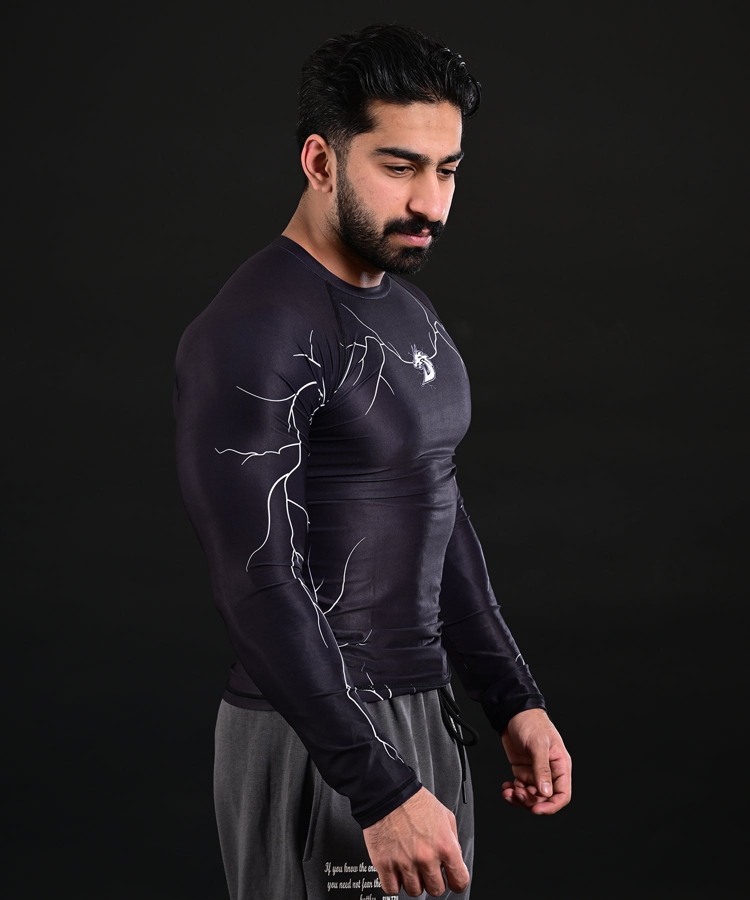 Lightning Compression Shirt (Black)