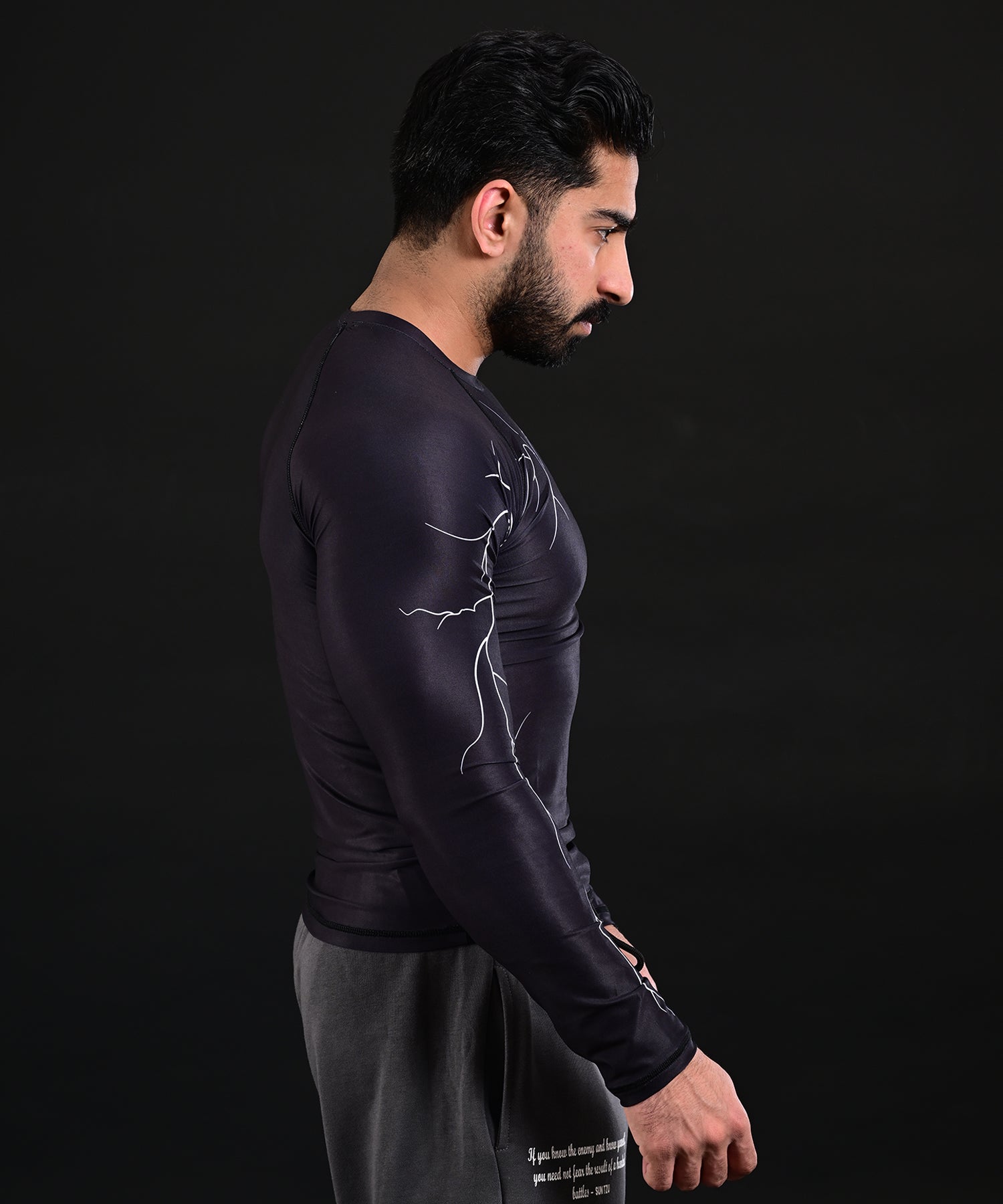 Lightning Compression Shirt (Black)