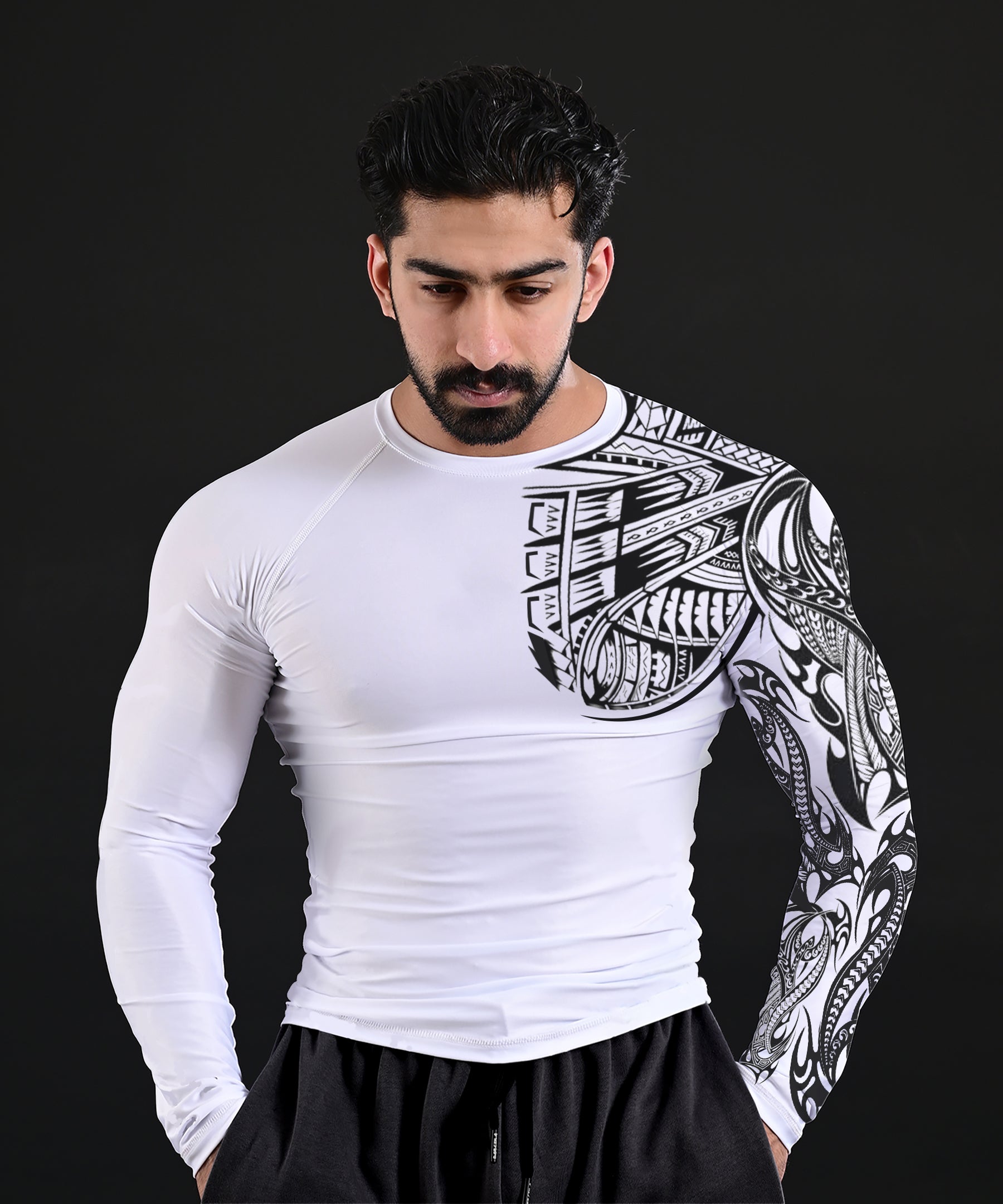 Armour Compression Shirt (White)