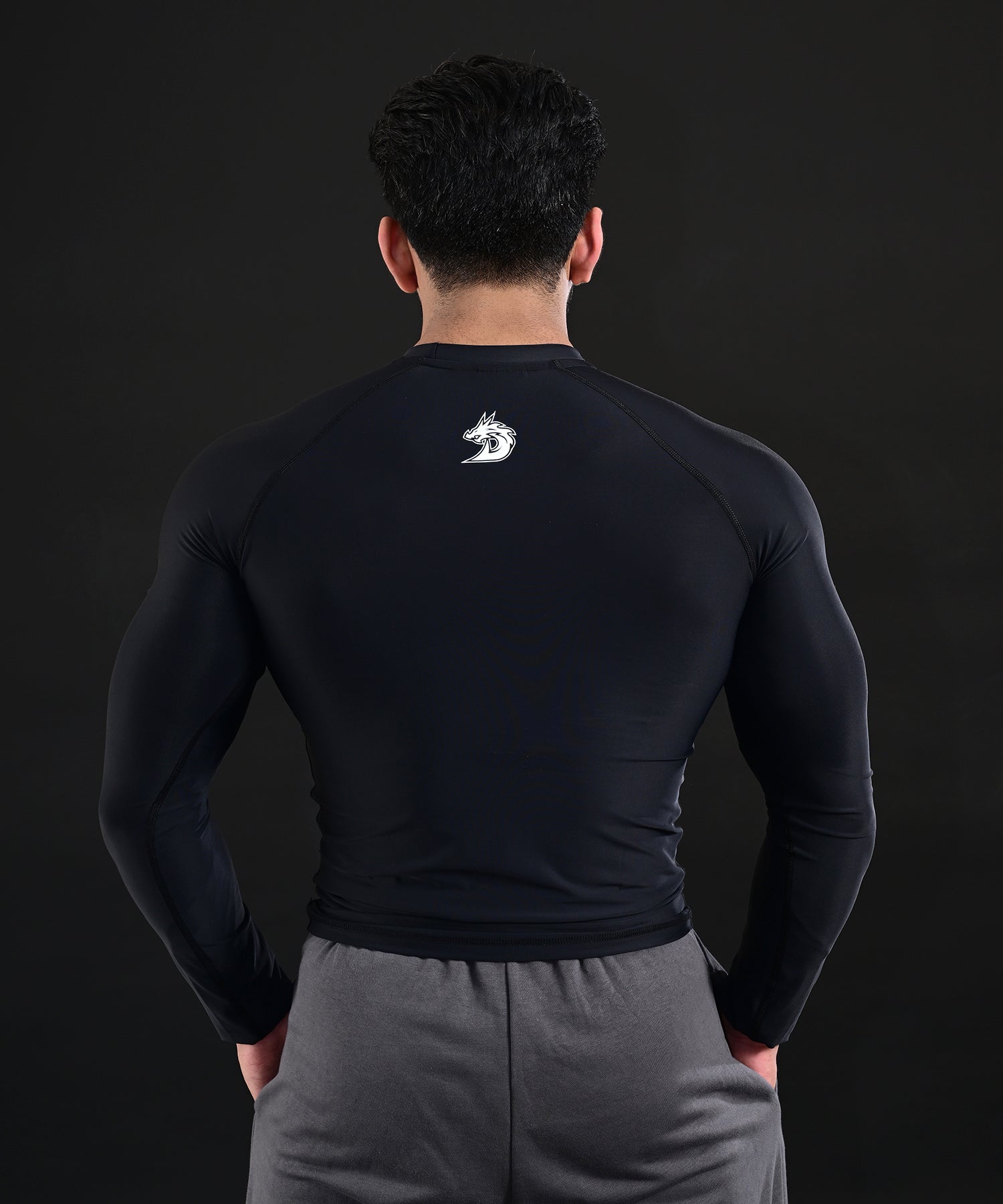 Full Sleeve Dz Compression Shirt (Black)