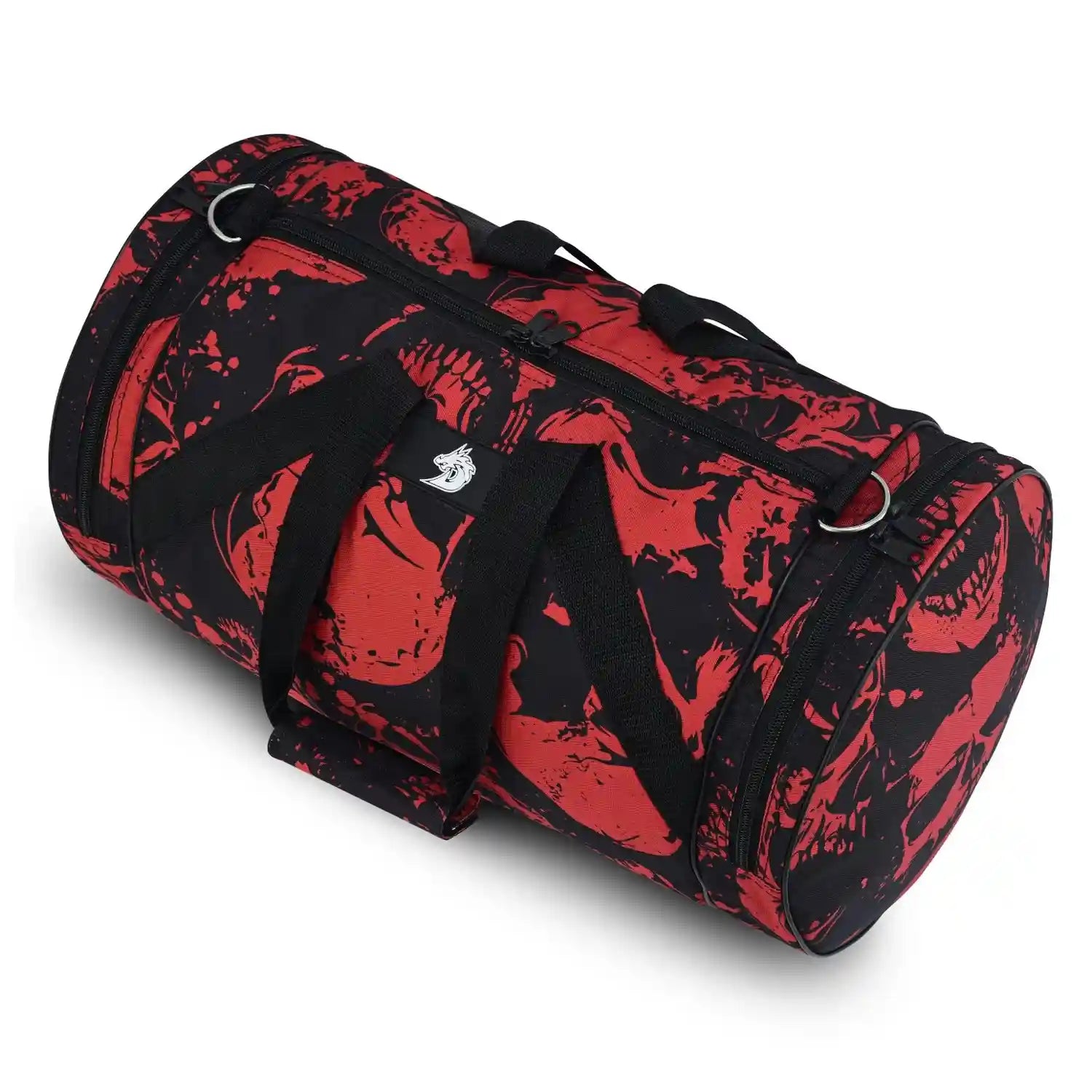 Waterproof skull duffel bag for men fitness use