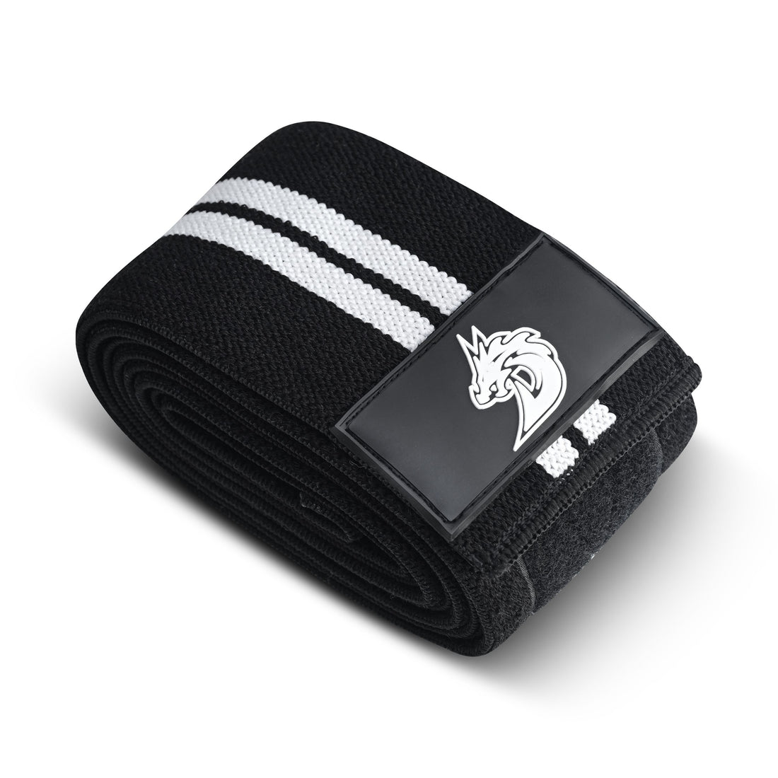 Knee Straps - White Stripes