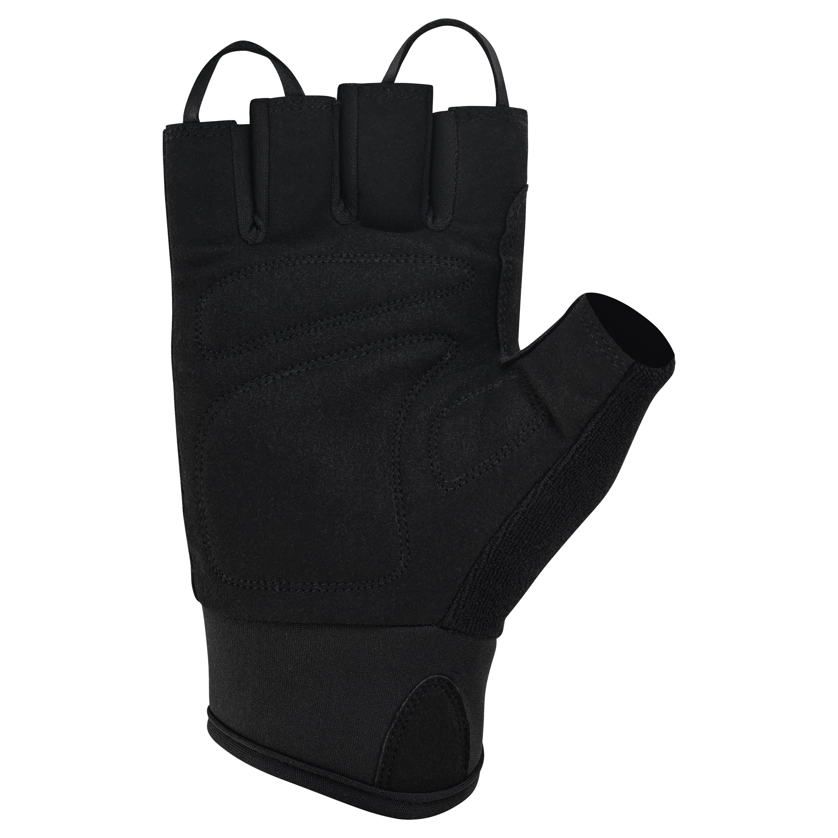 breathable fitness training gloves black gym gloves