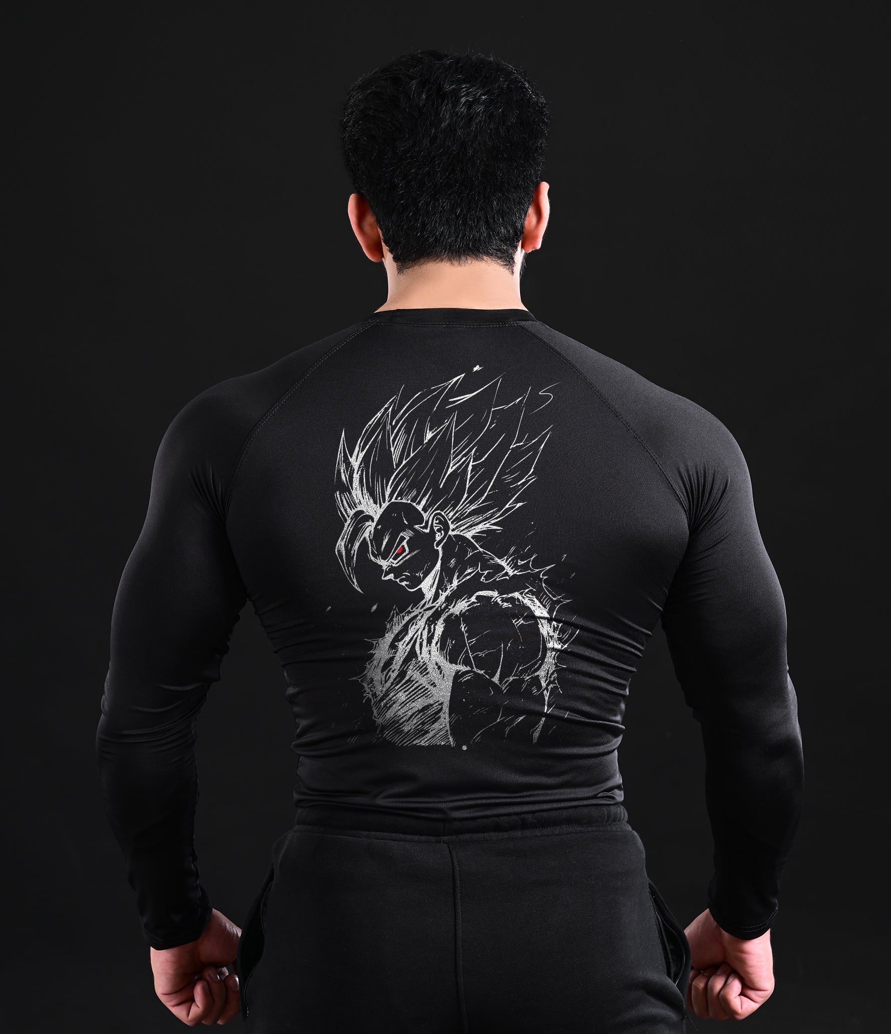 Anime Compression Shirt (Black)