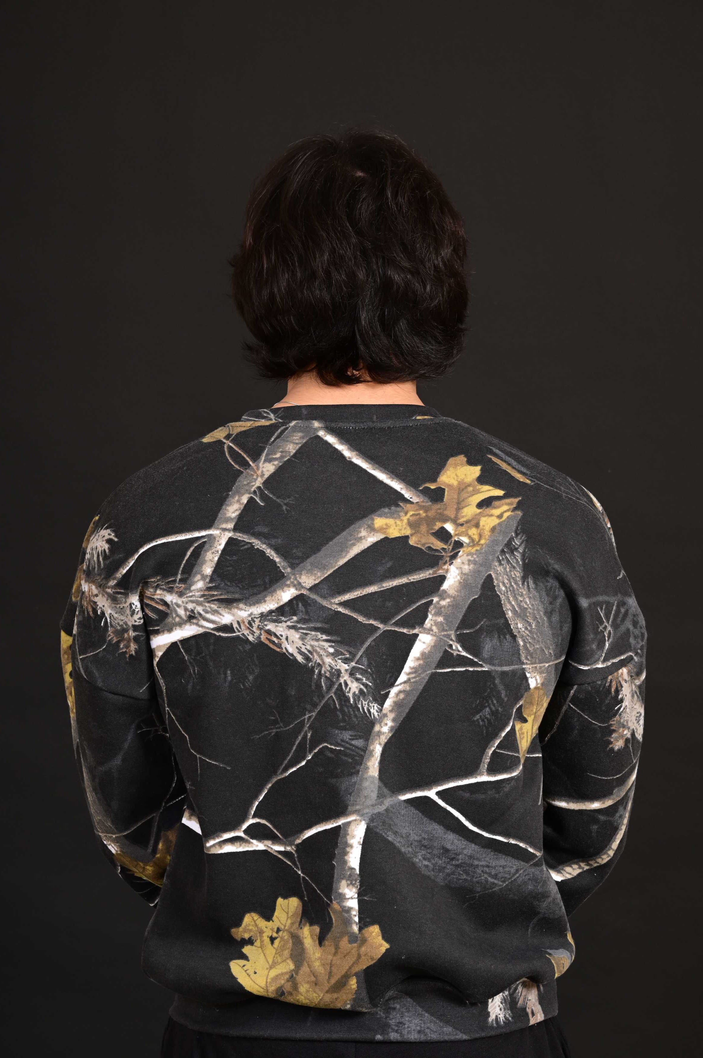 Camo Drop Shoulder Sweatshirt