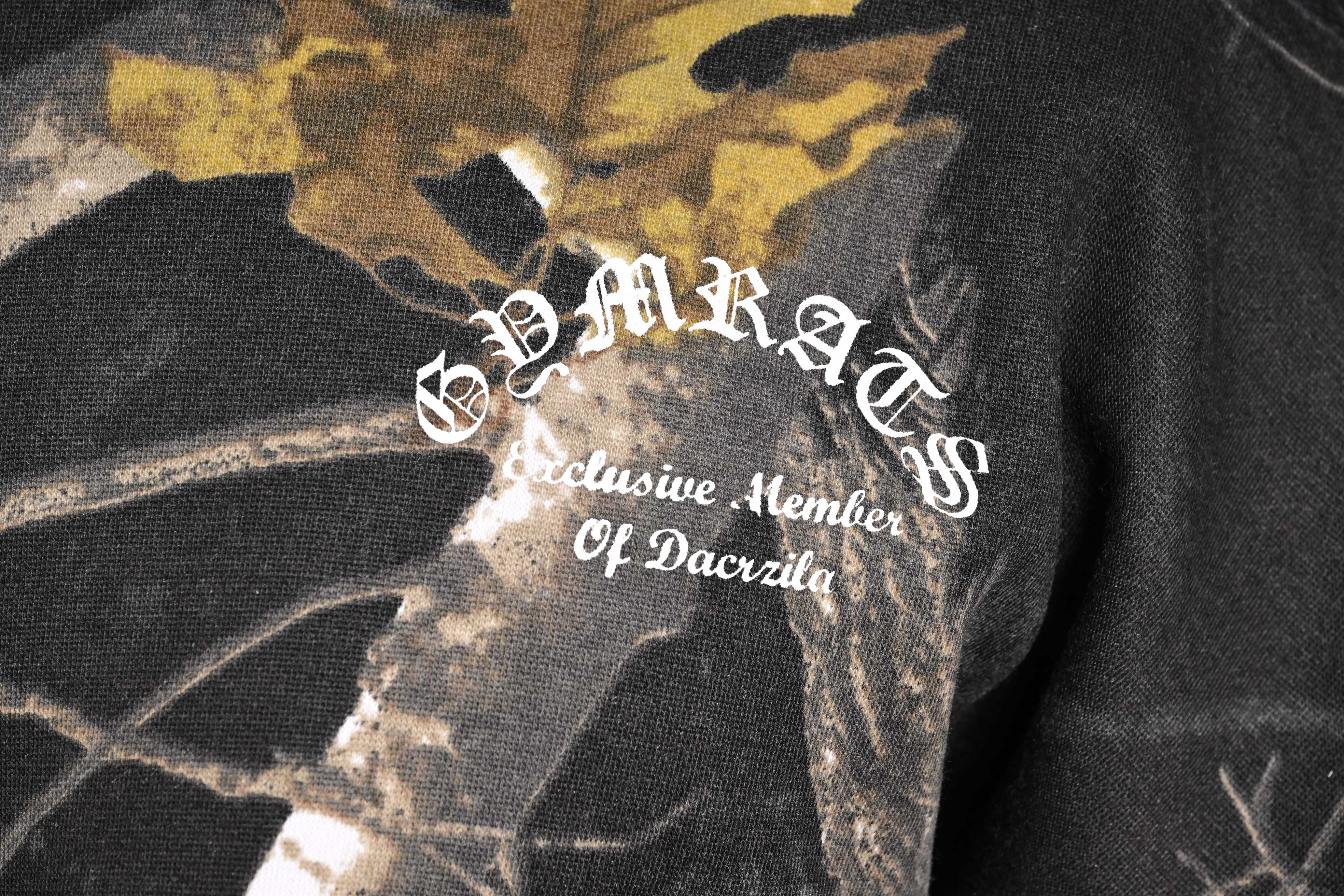 Camo Drop Shoulder Sweatshirt