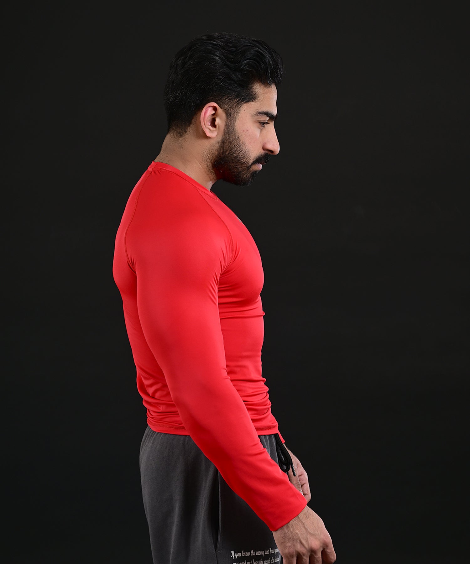 Full Sleeve Compression Shirt (Red)