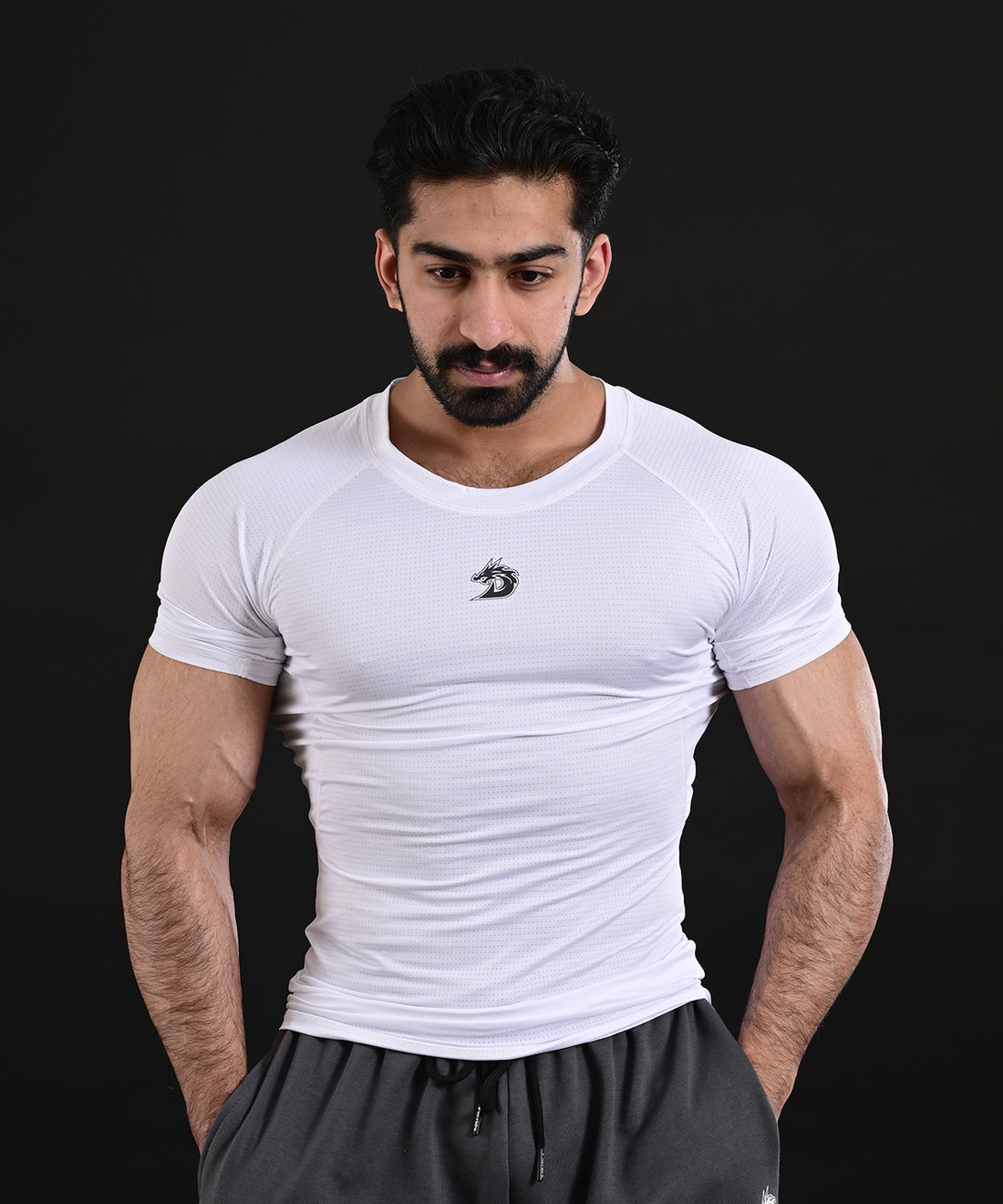 Compression T-shirt (white)