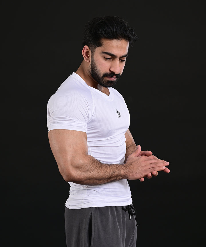 Compression T-shirt (white)