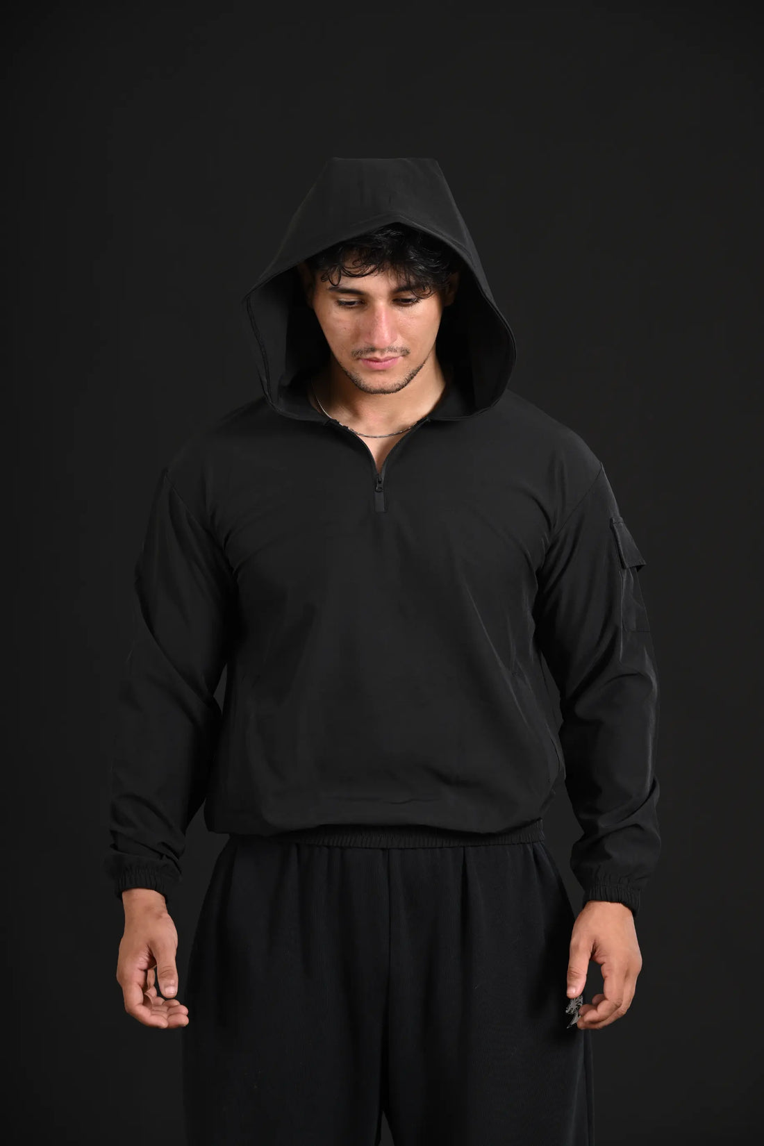 DARCZILA Breathable Quarter-Zip Jacket
