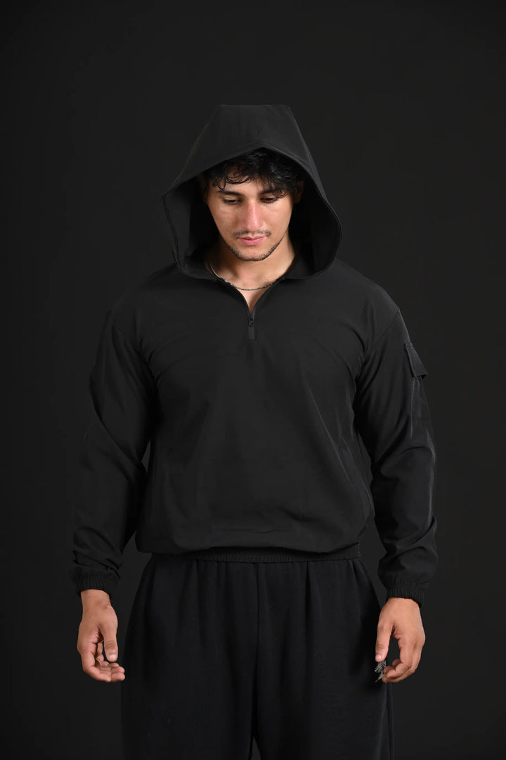 DARCZILA Breathable Quarter-Zip Jacket