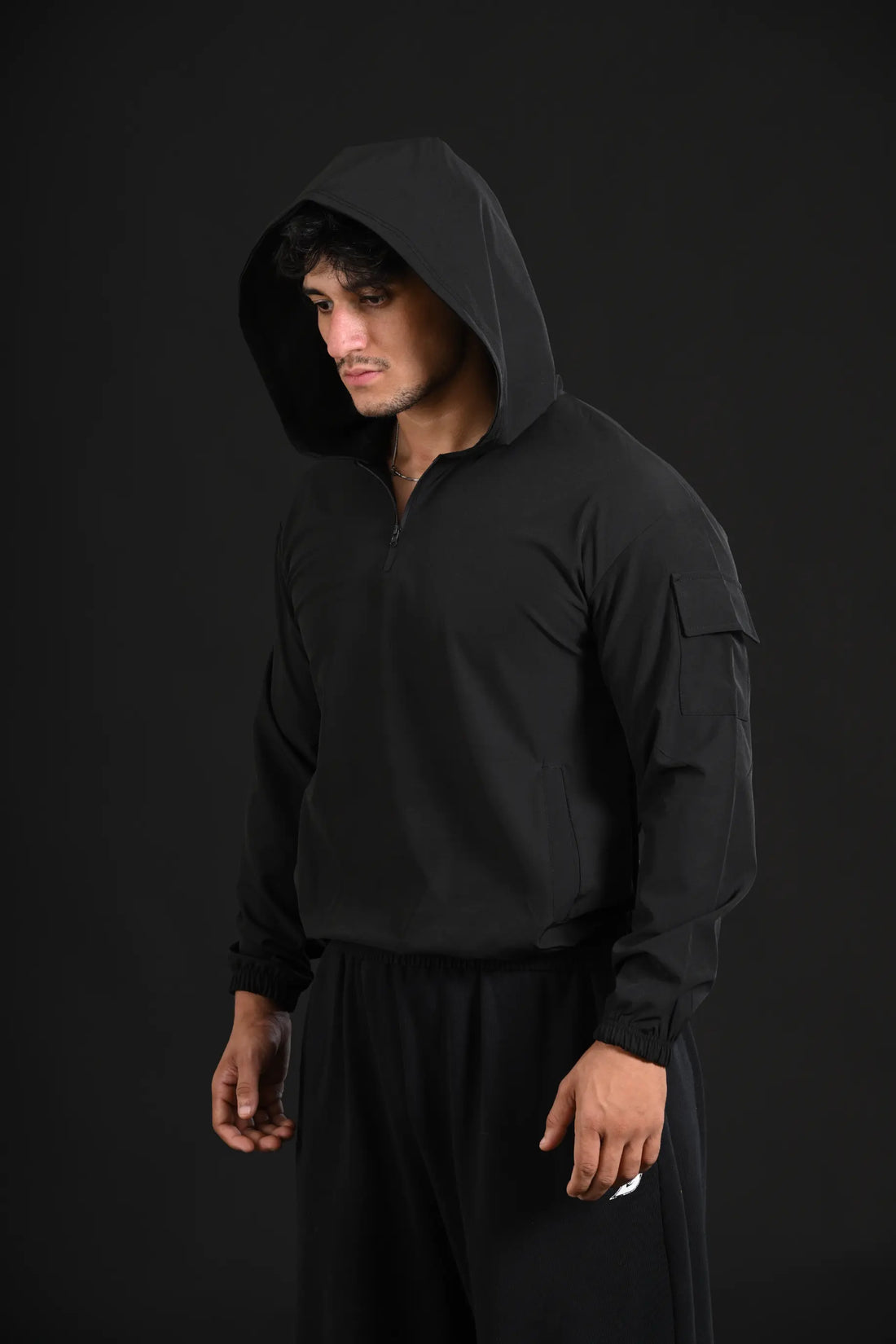 DARCZILA Breathable Quarter-Zip Jacket