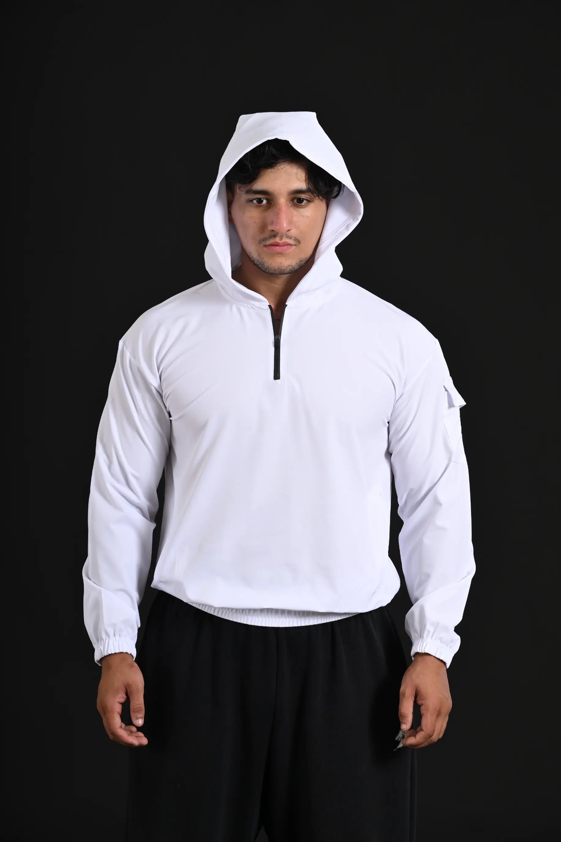 DARCZILA Breathable Quarter-Zip Jacket