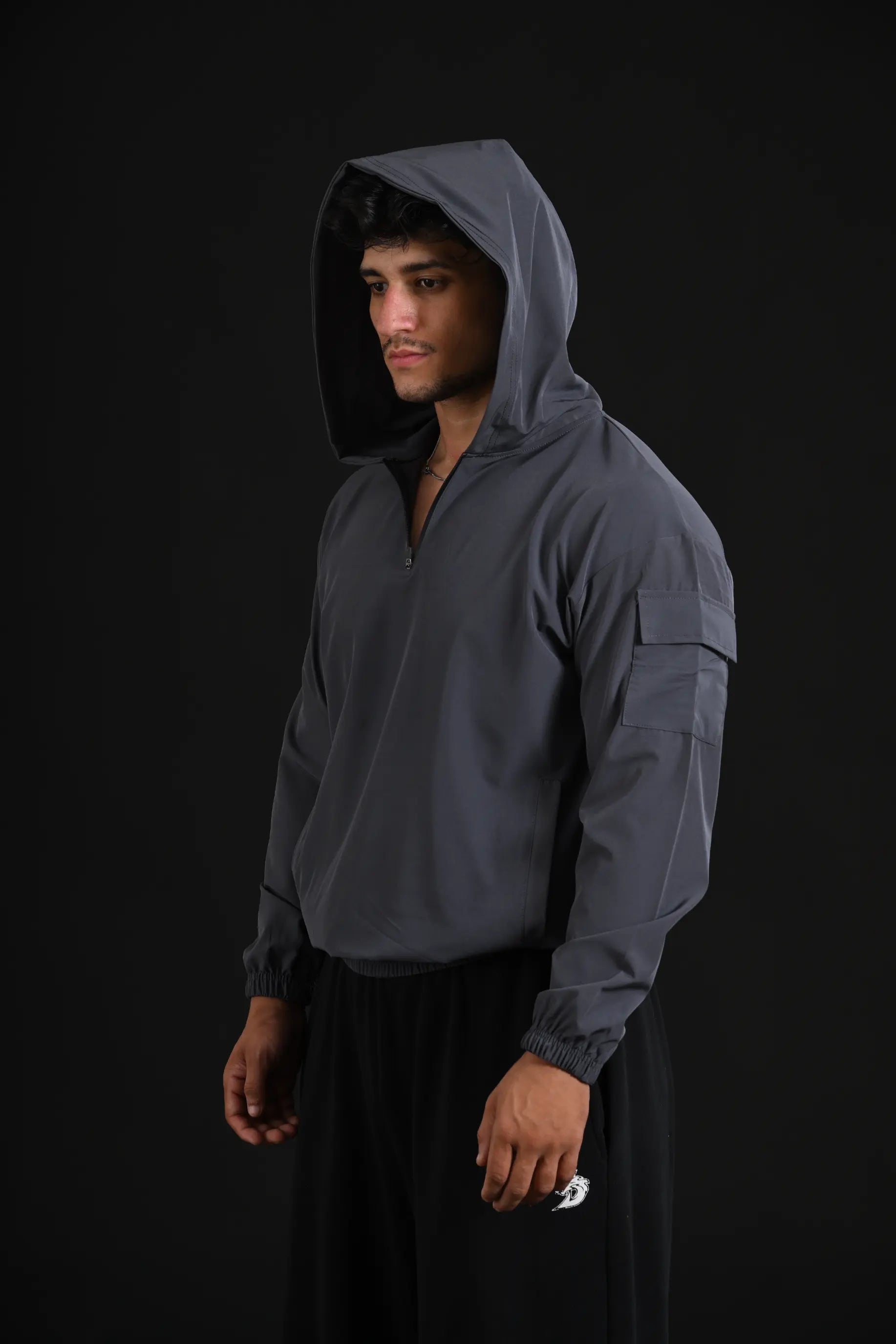 DARCZILA Breathable Quarter-Zip Jacket