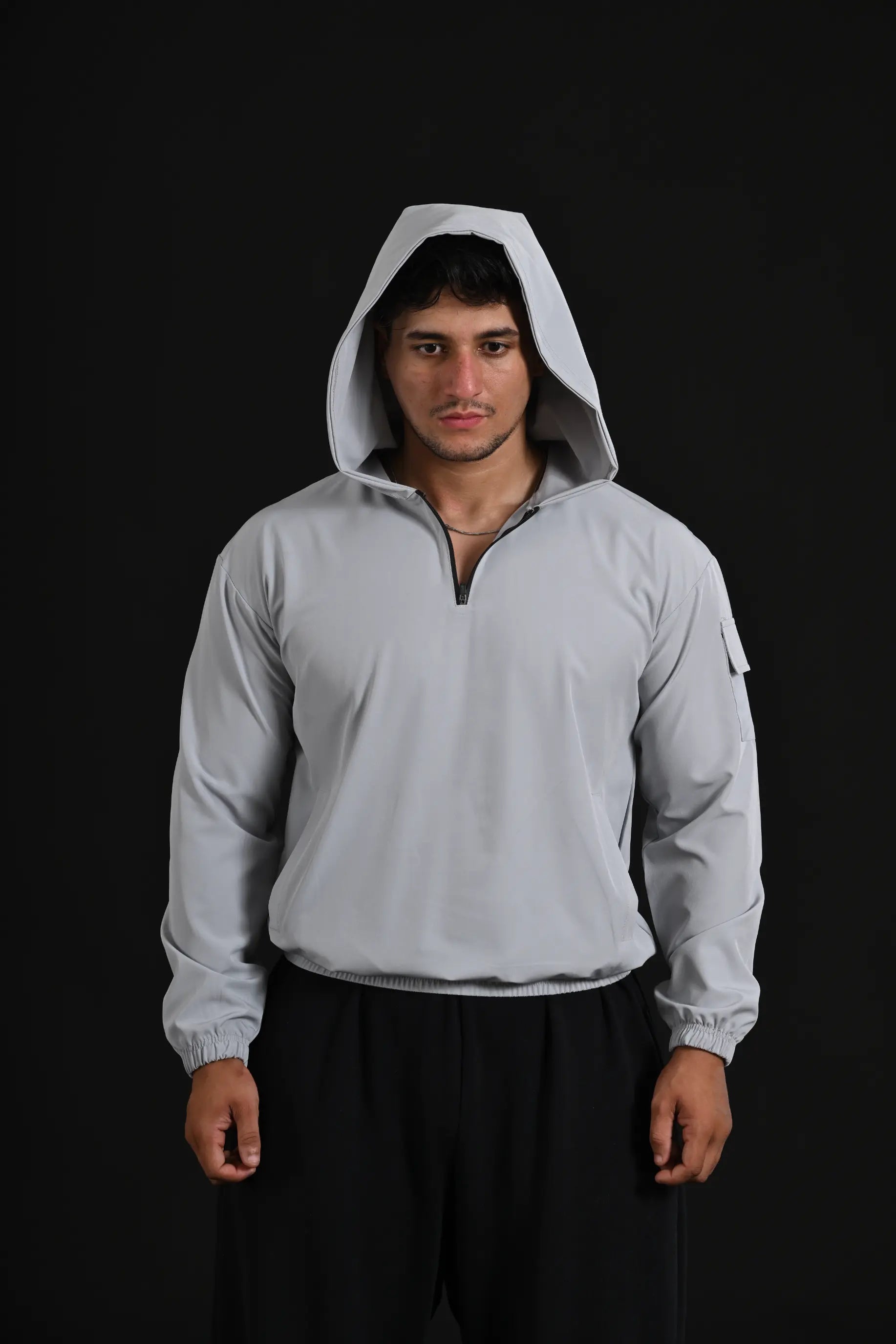 DARCZILA Breathable Quarter-Zip Jacket