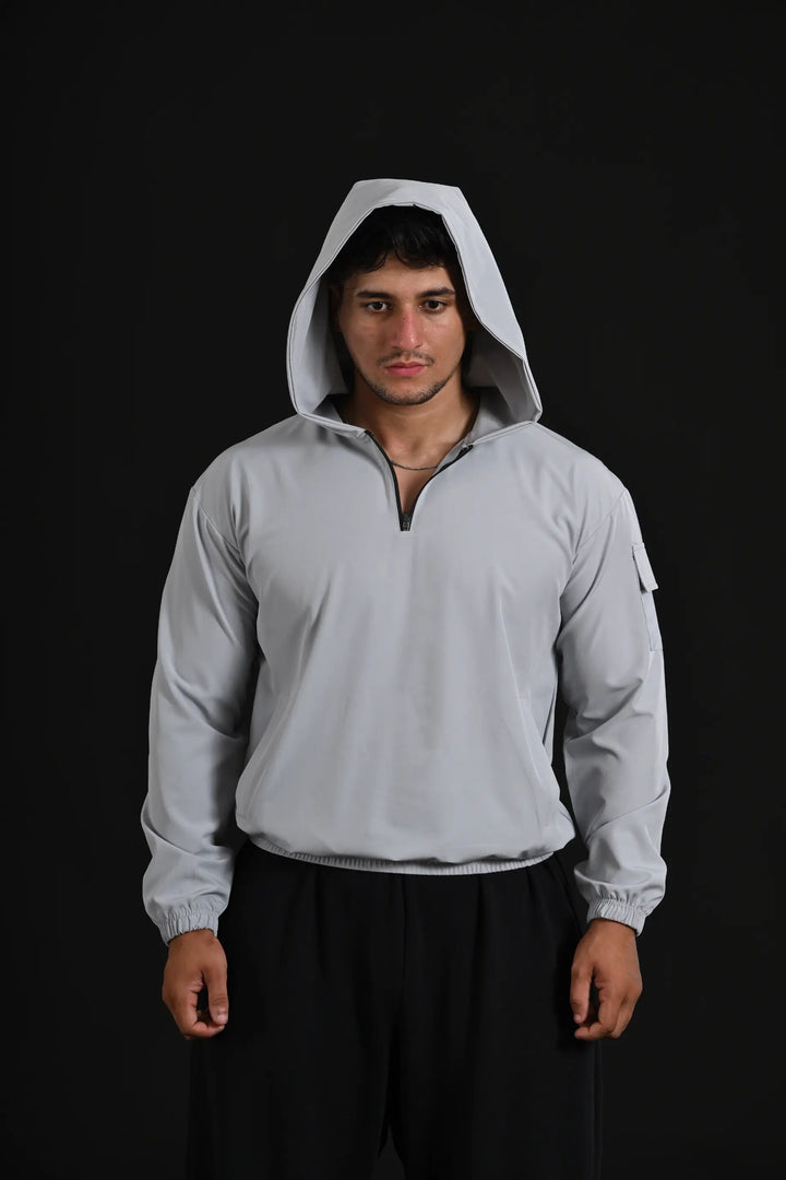DARCZILA Breathable Quarter-Zip Jacket
