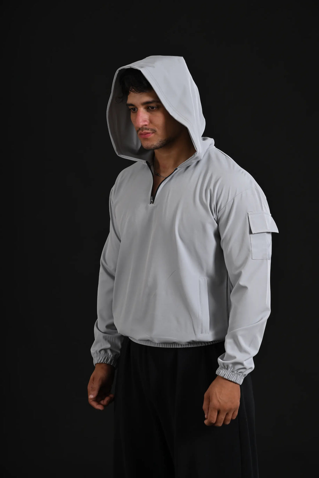 DARCZILA Breathable Quarter-Zip Jacket