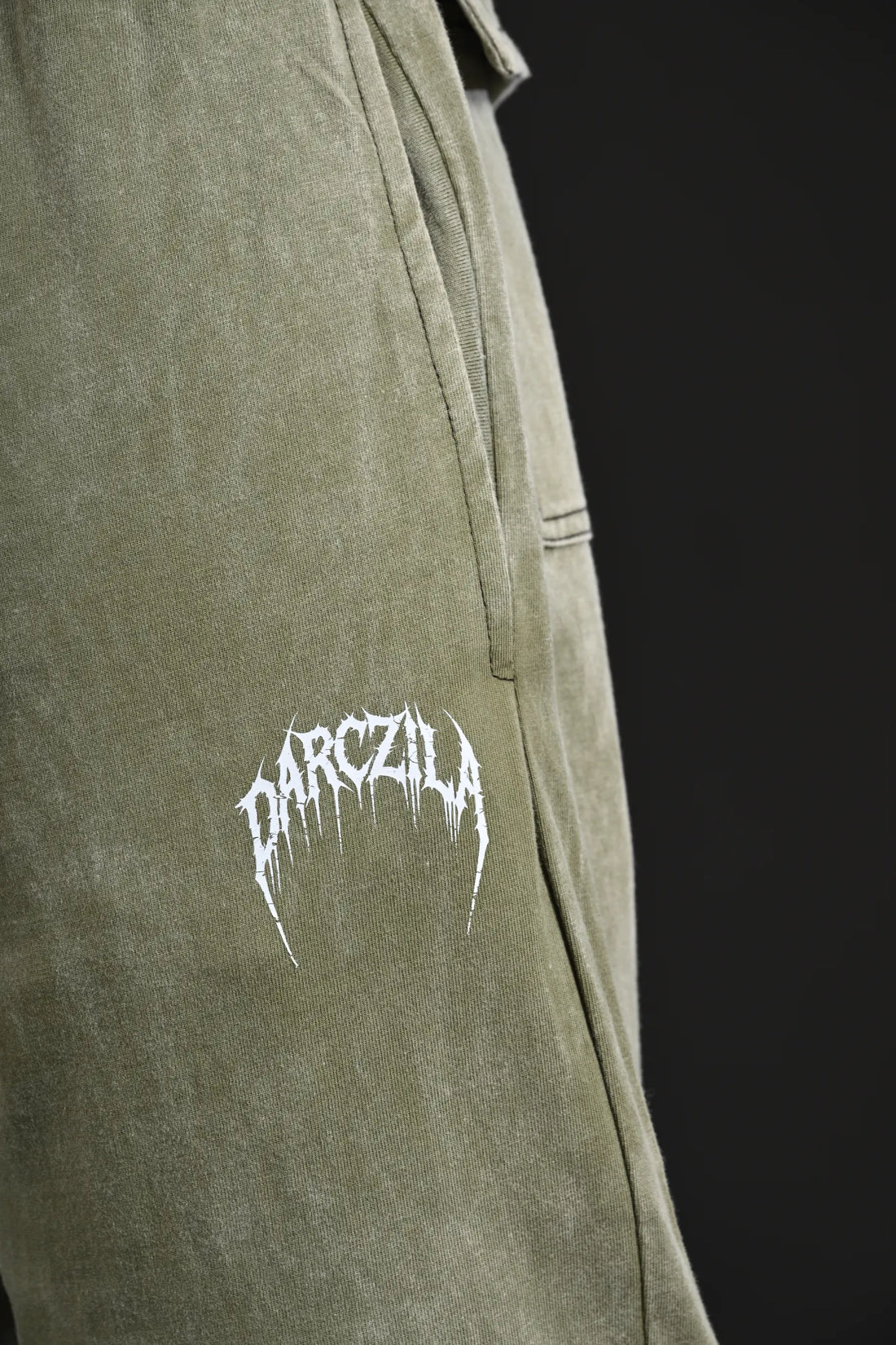 DARCZILA Heavy Wash Baggy Trouser