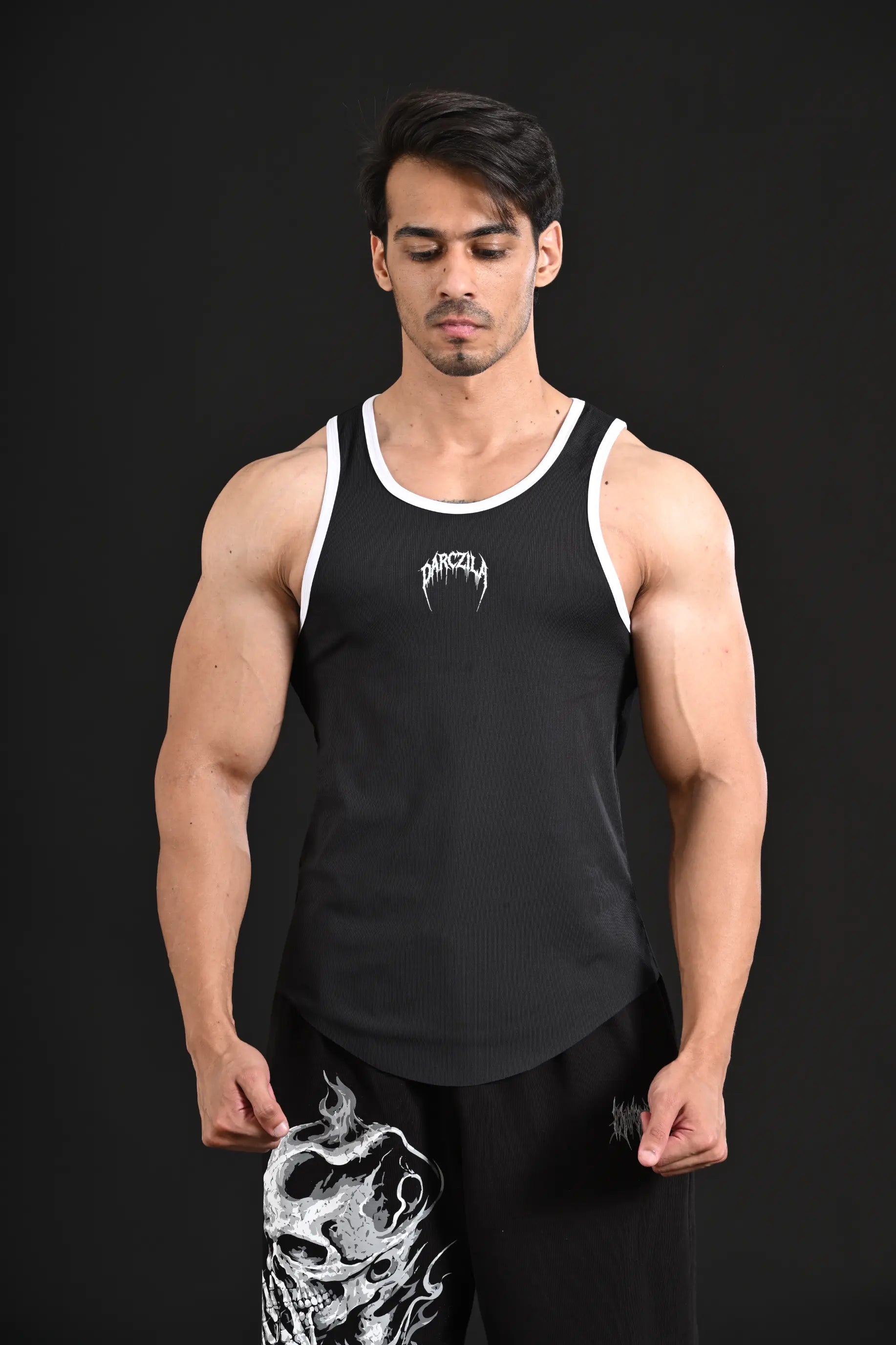 DARCZILA Classic Ribbed Tank Top