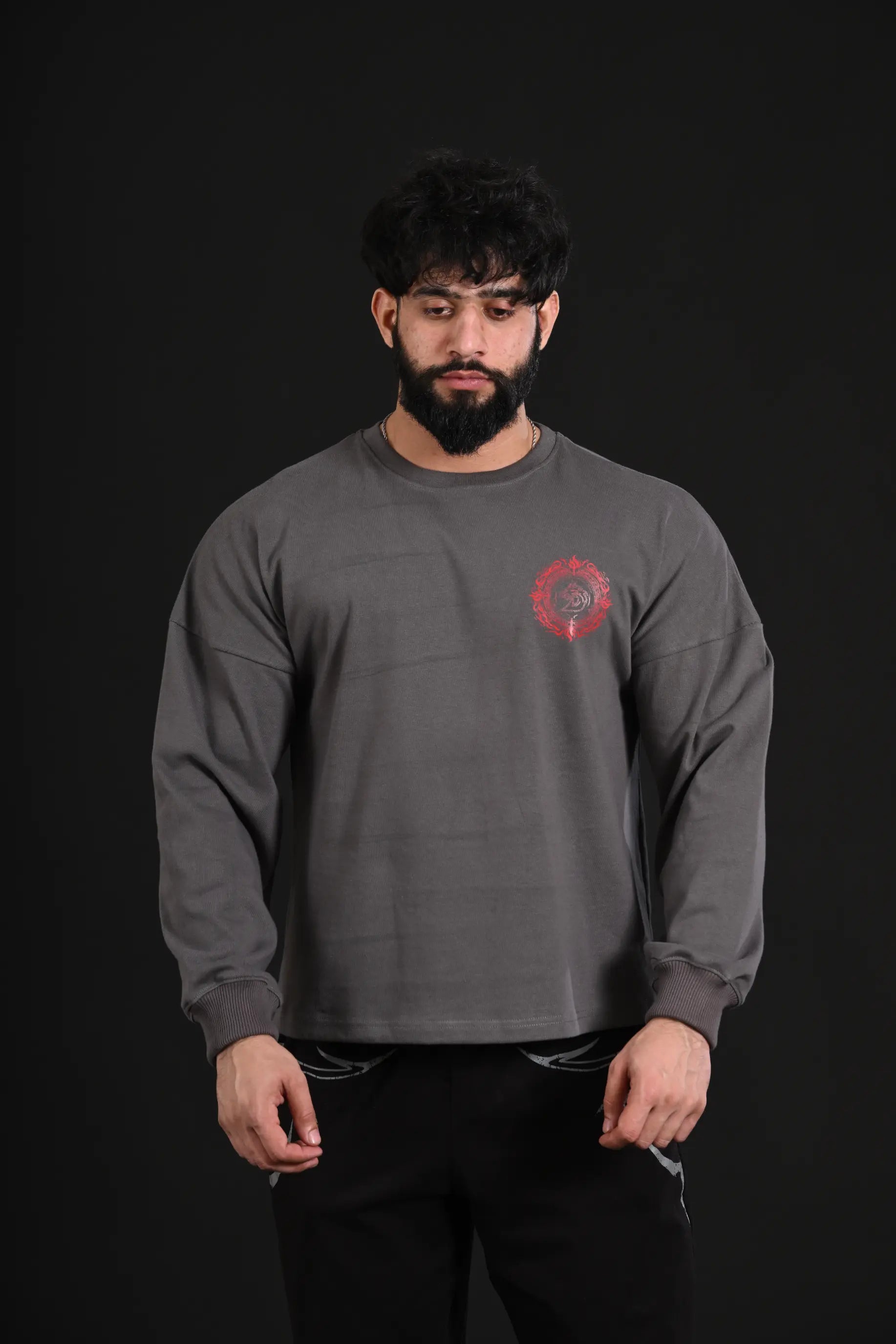 DECIDED FATE SWEATSHIRT [DROP SHOULDER]