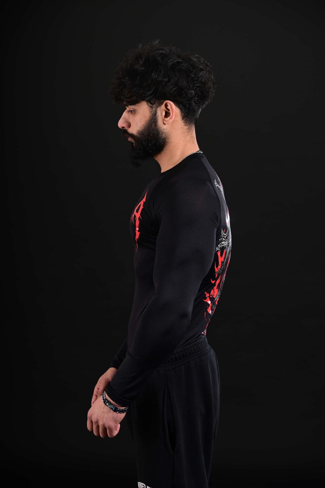 High performance black compression shirt Pakistan