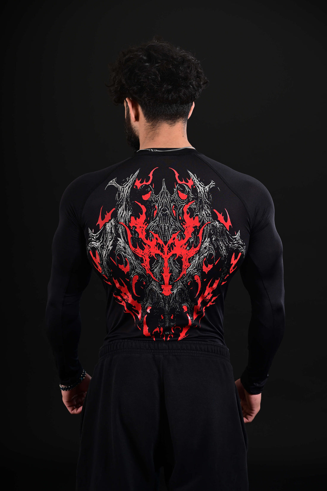 3D Energy full compression shirt black Pakistan
