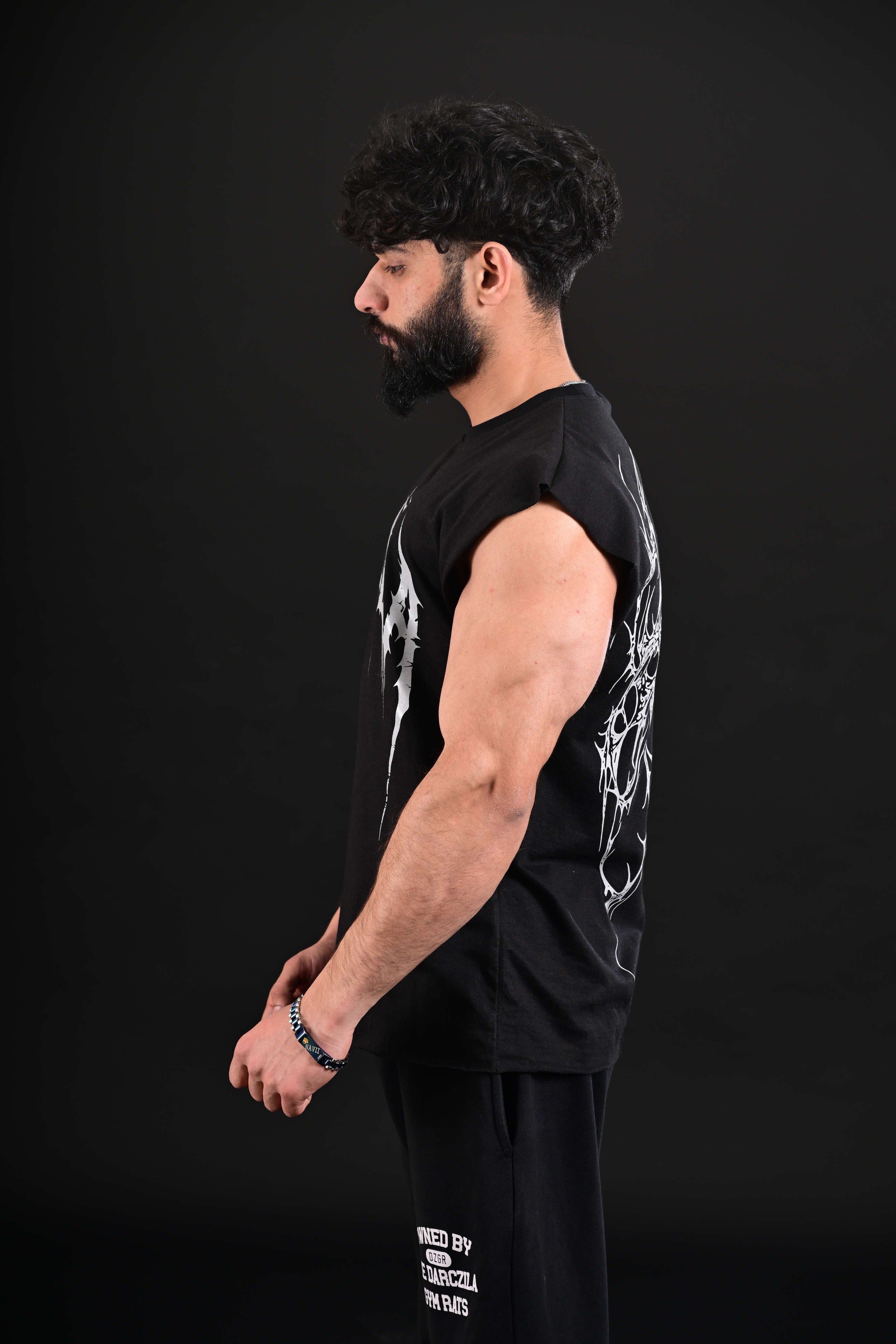 Infinite Cropped Tank [BLACK]