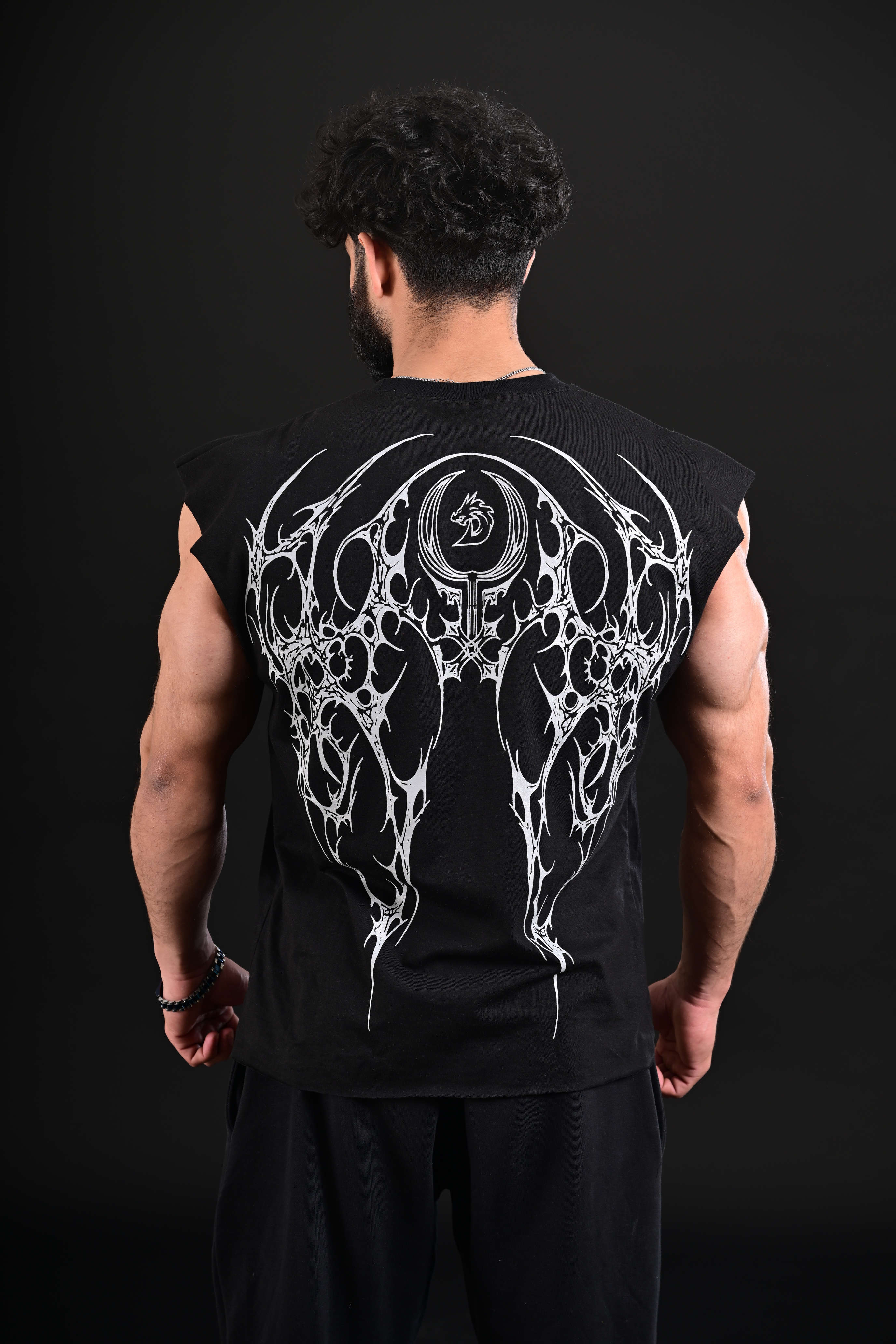 Infinite Cropped Tank [BLACK]