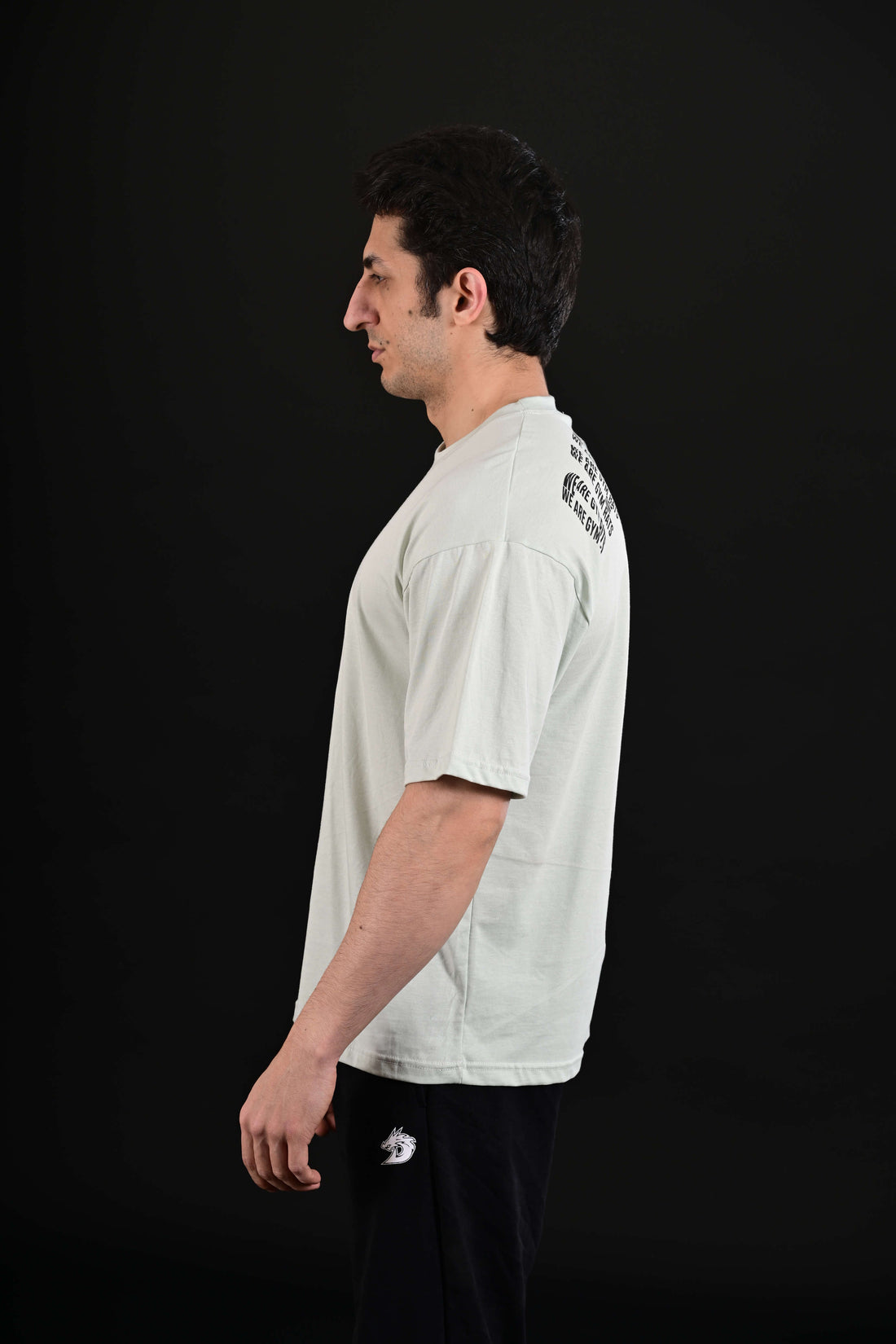 Pump Cover Drop Shoulder Mint Workout T Shirt Men Pakistan
