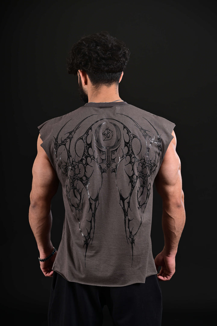 Infinite Cropped Tank [GREY]