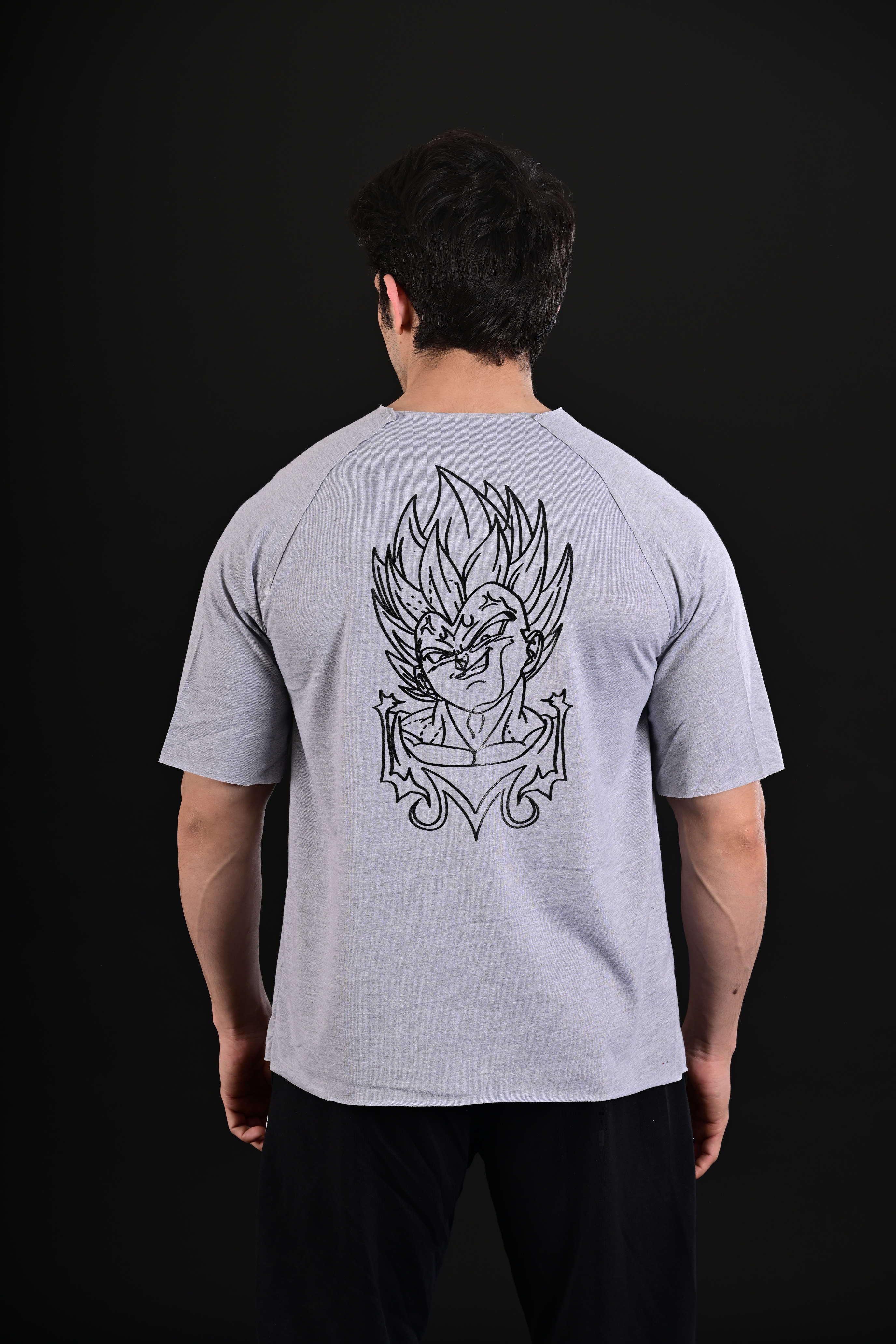 Oversized Cut Shirt (GREY)