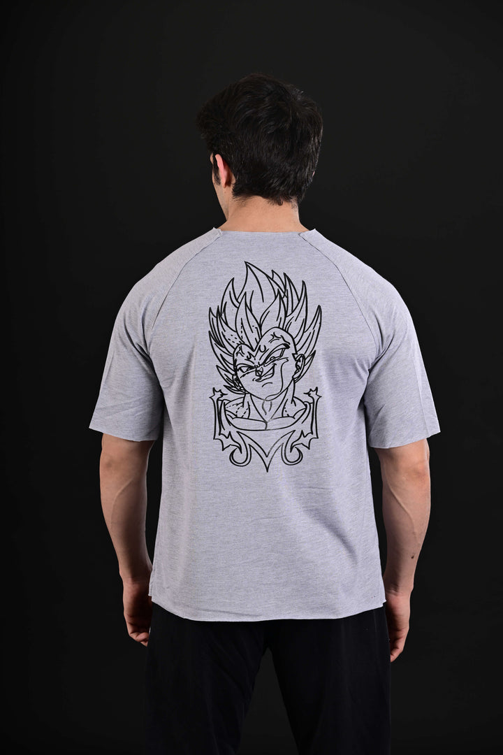 Oversized Cut Shirt (GREY)