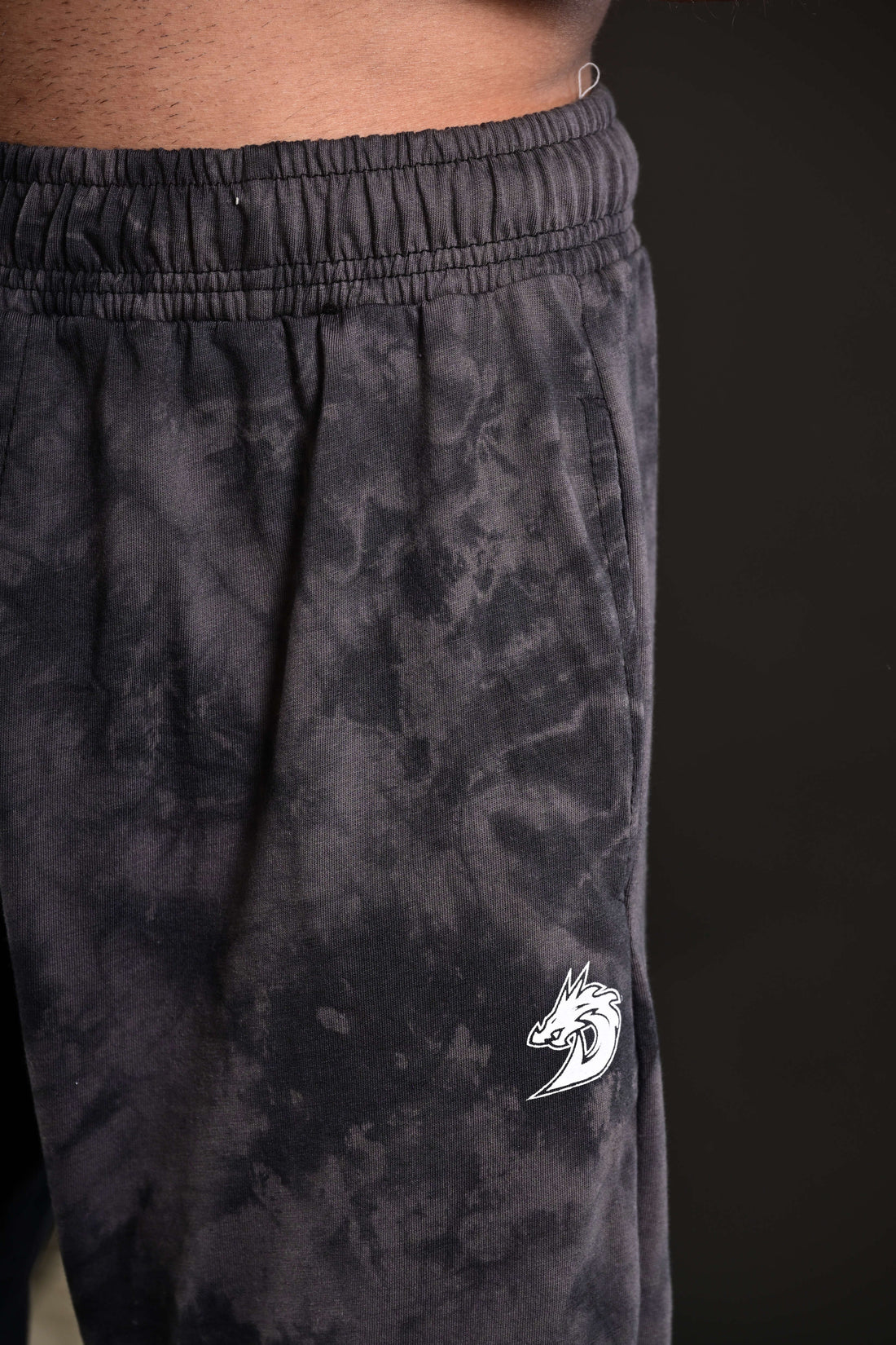 Tie Dye Trousers (Grey)