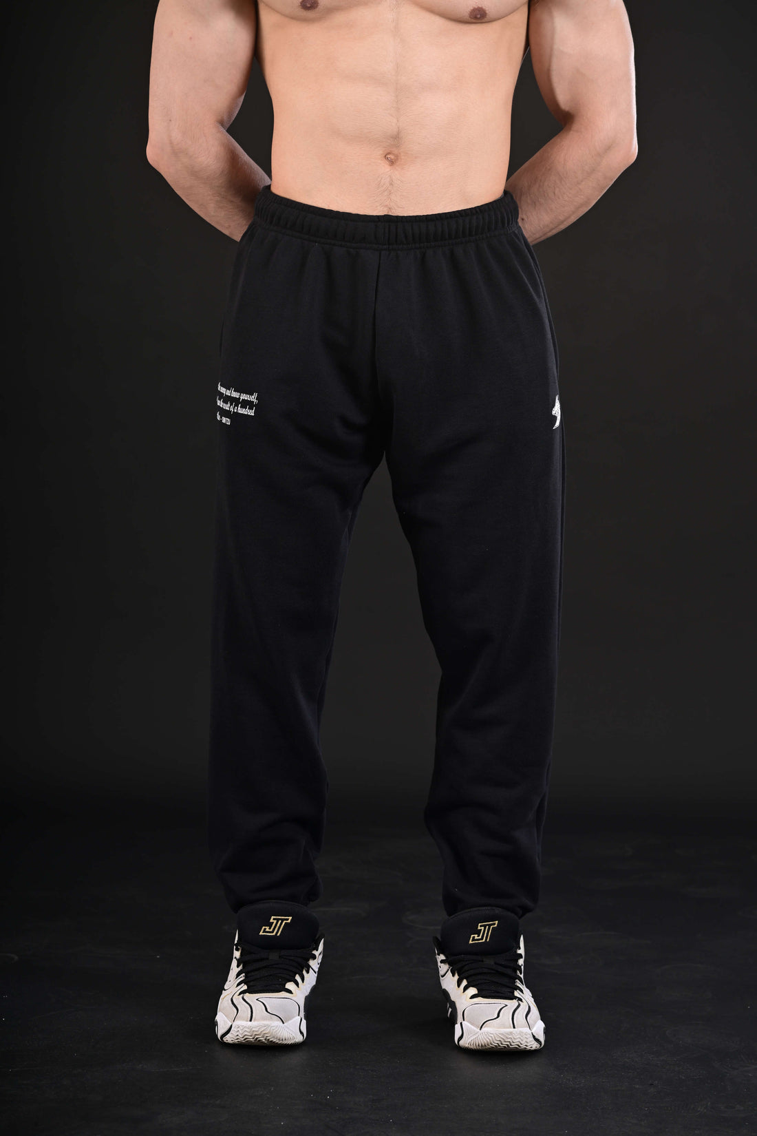 OLD SKOOL (baggy trousers) BLACK