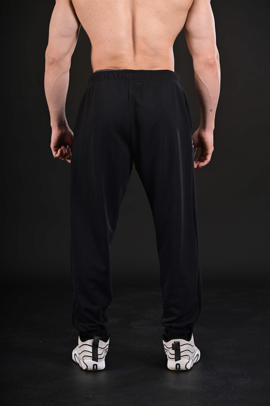 OLD SKOOL (baggy trousers) BLACK