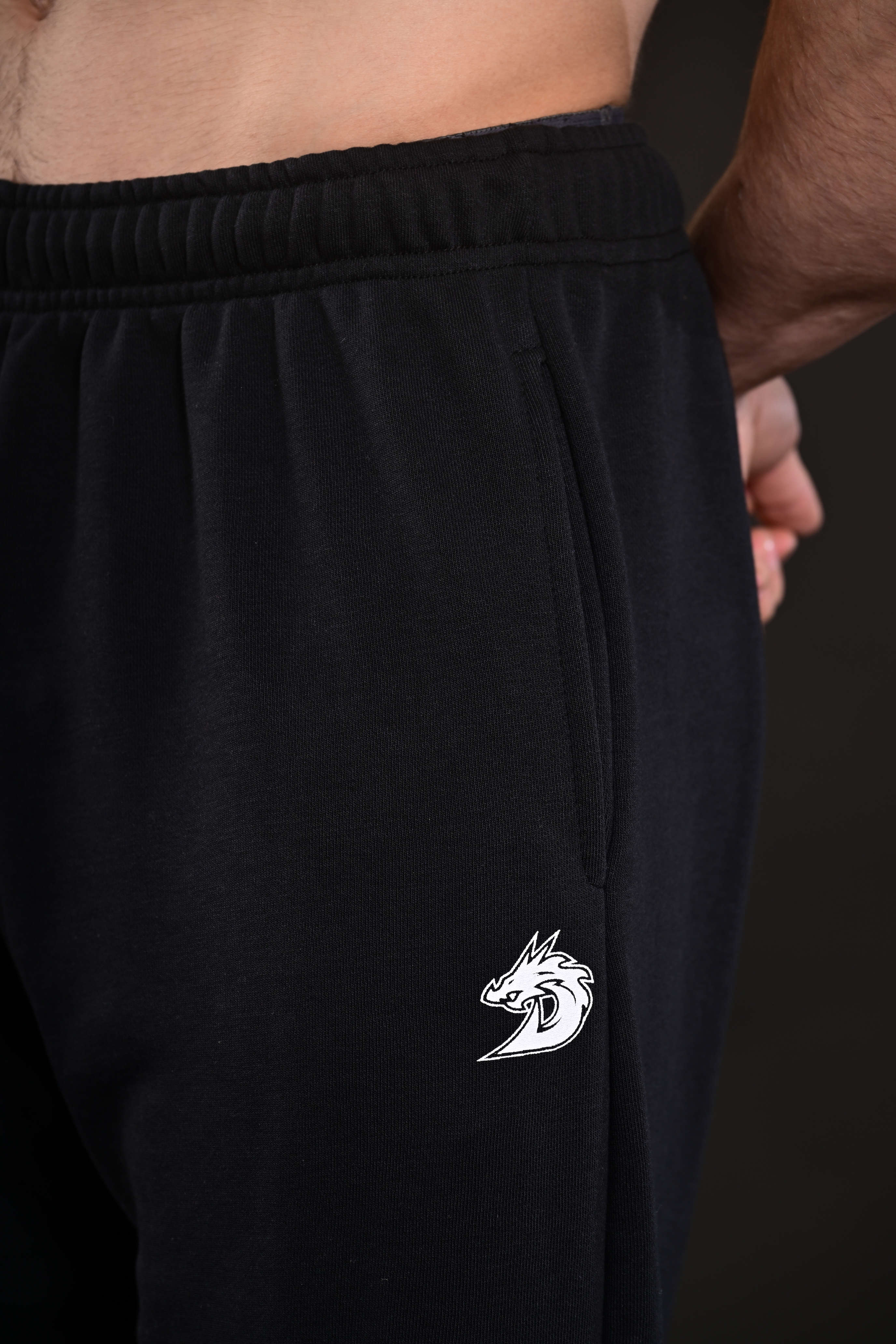 OLD SKOOL (baggy trousers) BLACK