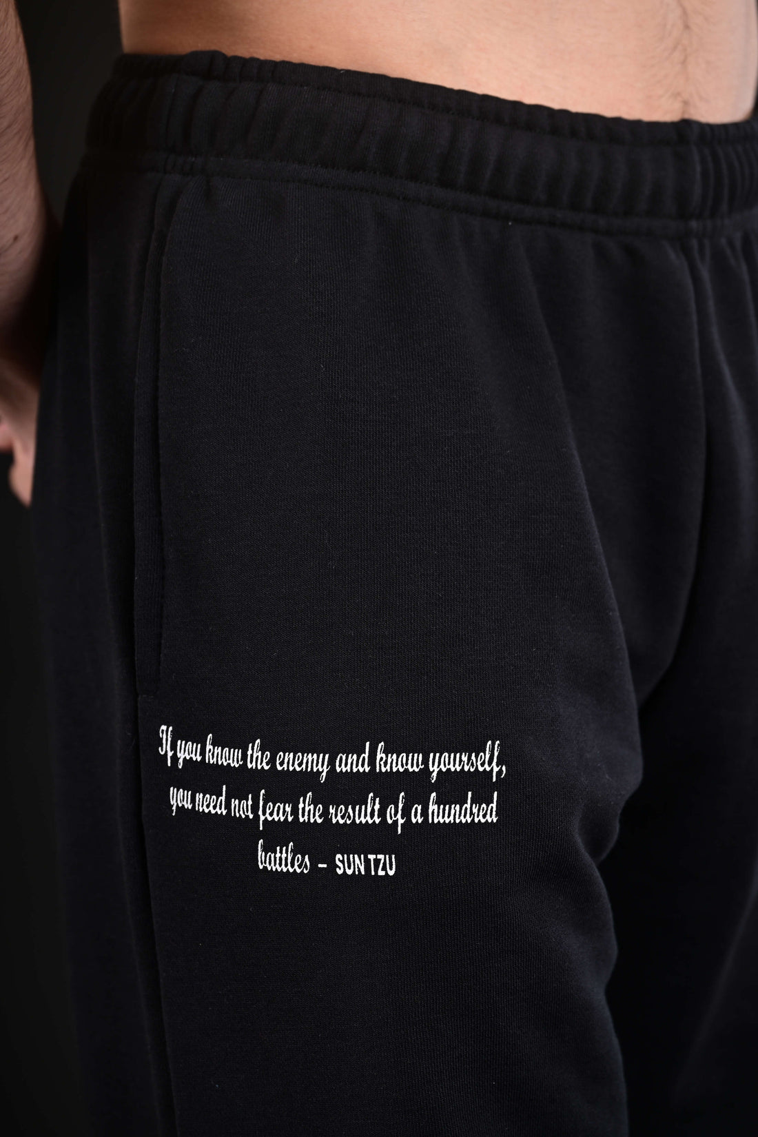 OLD SKOOL (baggy trousers) BLACK