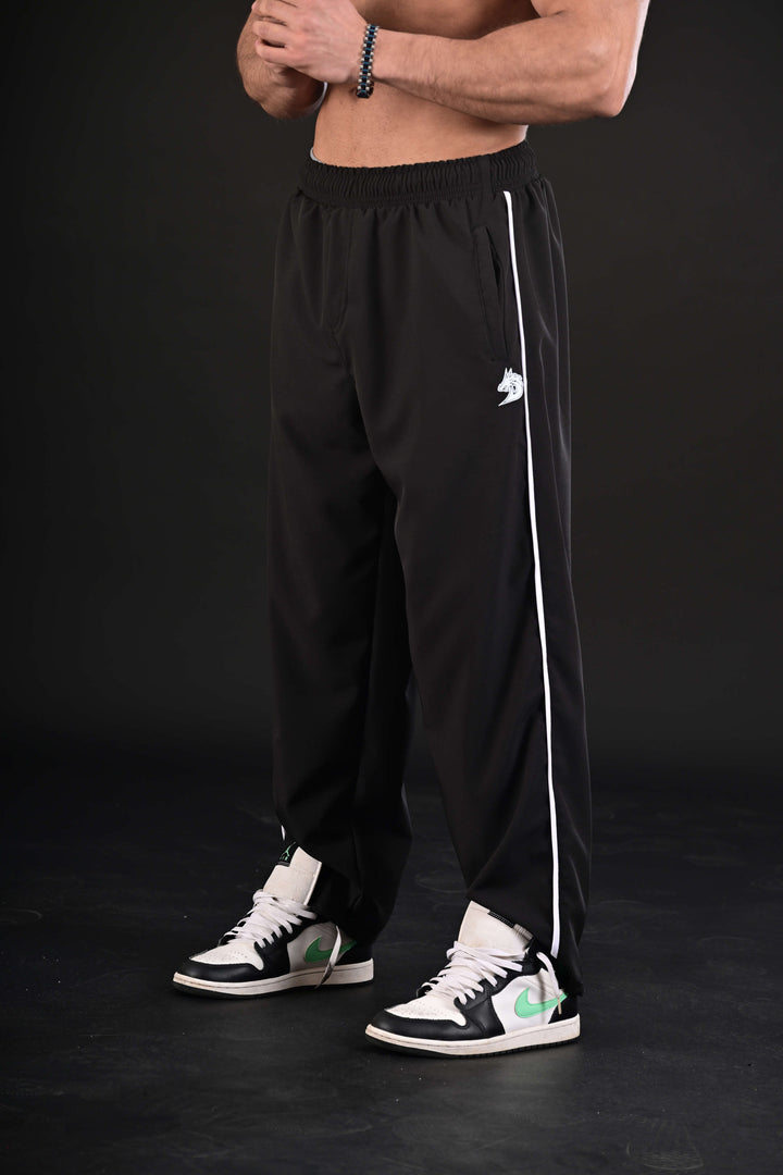 Loose Bottom Trousers (Black)