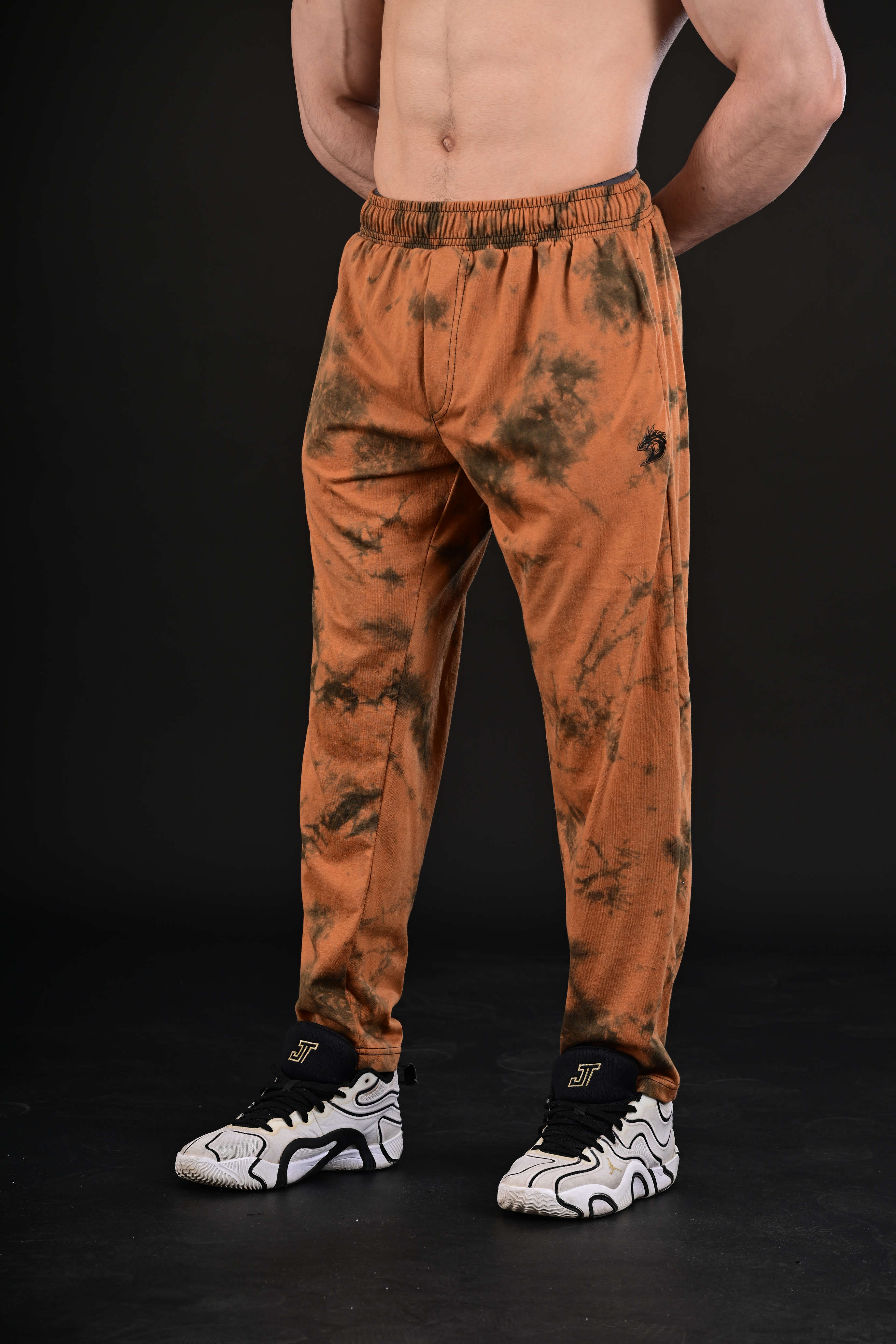 Tie Dye Trouser (Brown)
