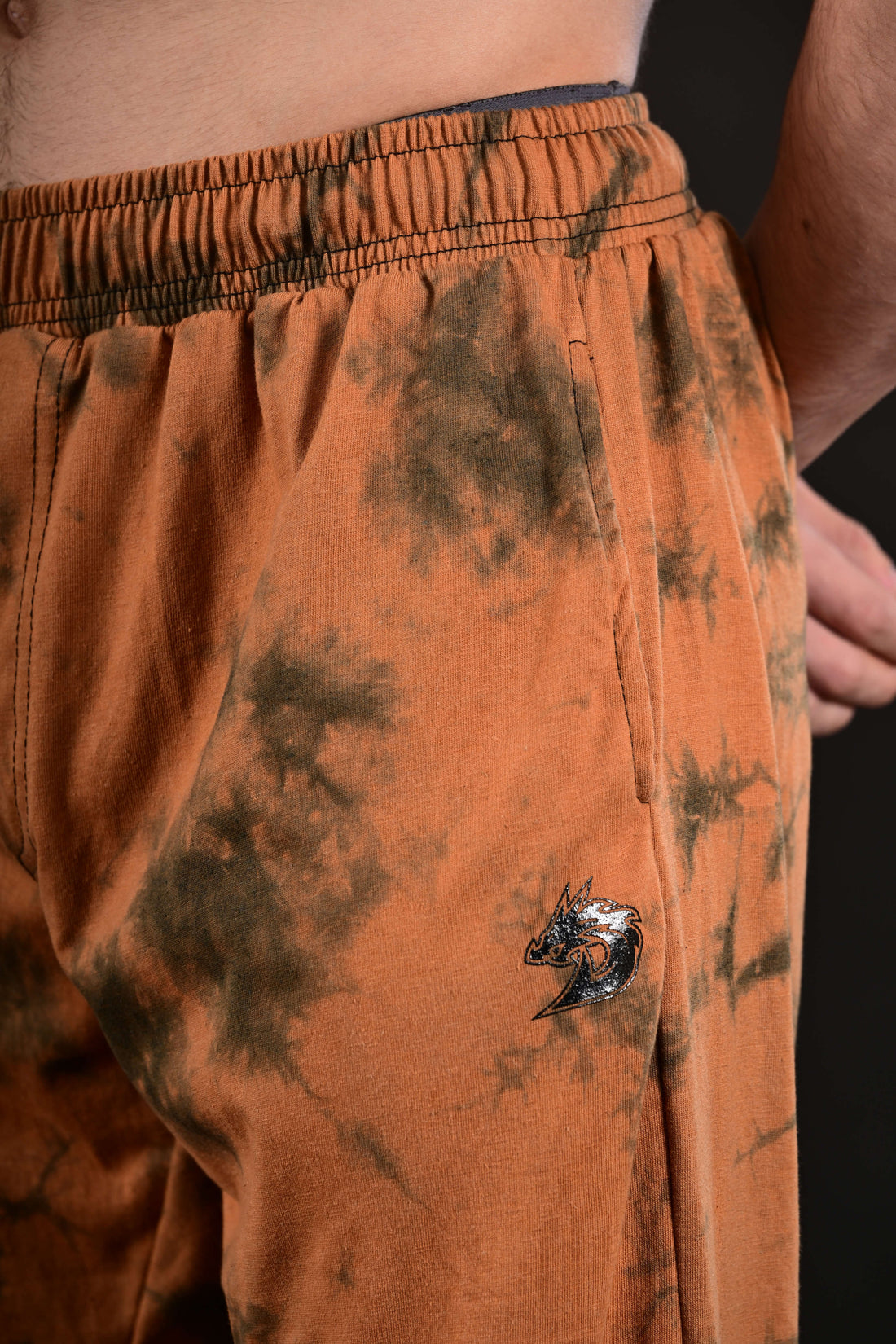 Tie Dye Trouser (Brown)
