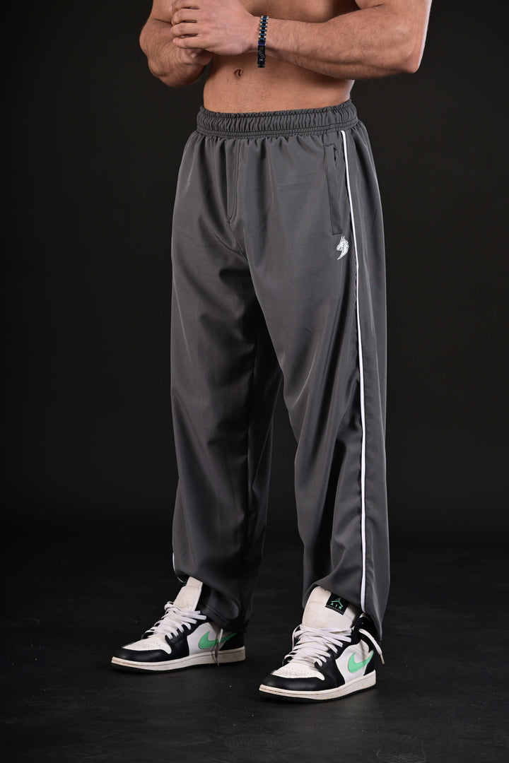 Loose Bottom Trousers (Grey)