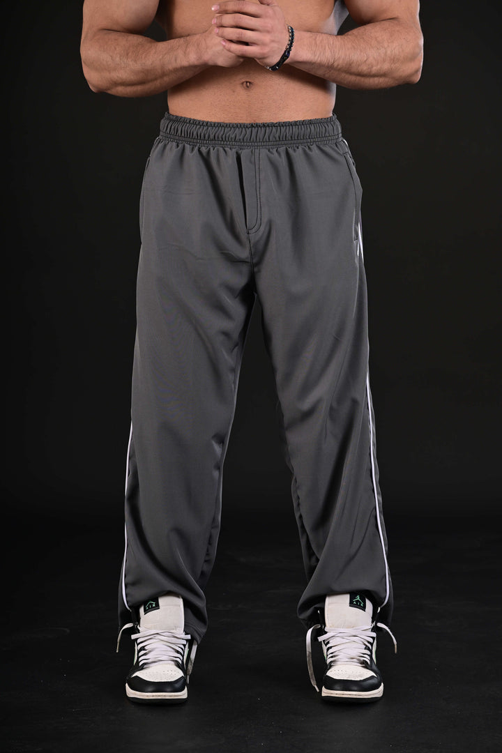 Loose Bottom Trousers (Grey)