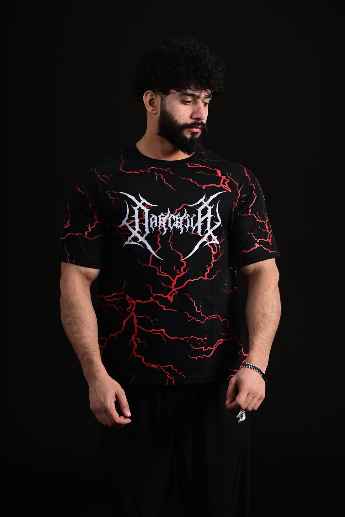 Drop Shoulder Tee (Thunder Black)