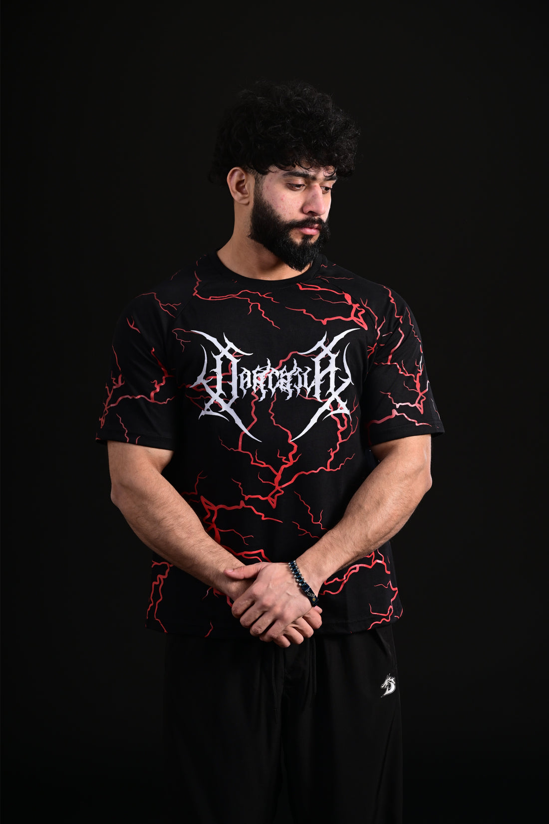 Drop Shoulder Tee (Thunder Black)